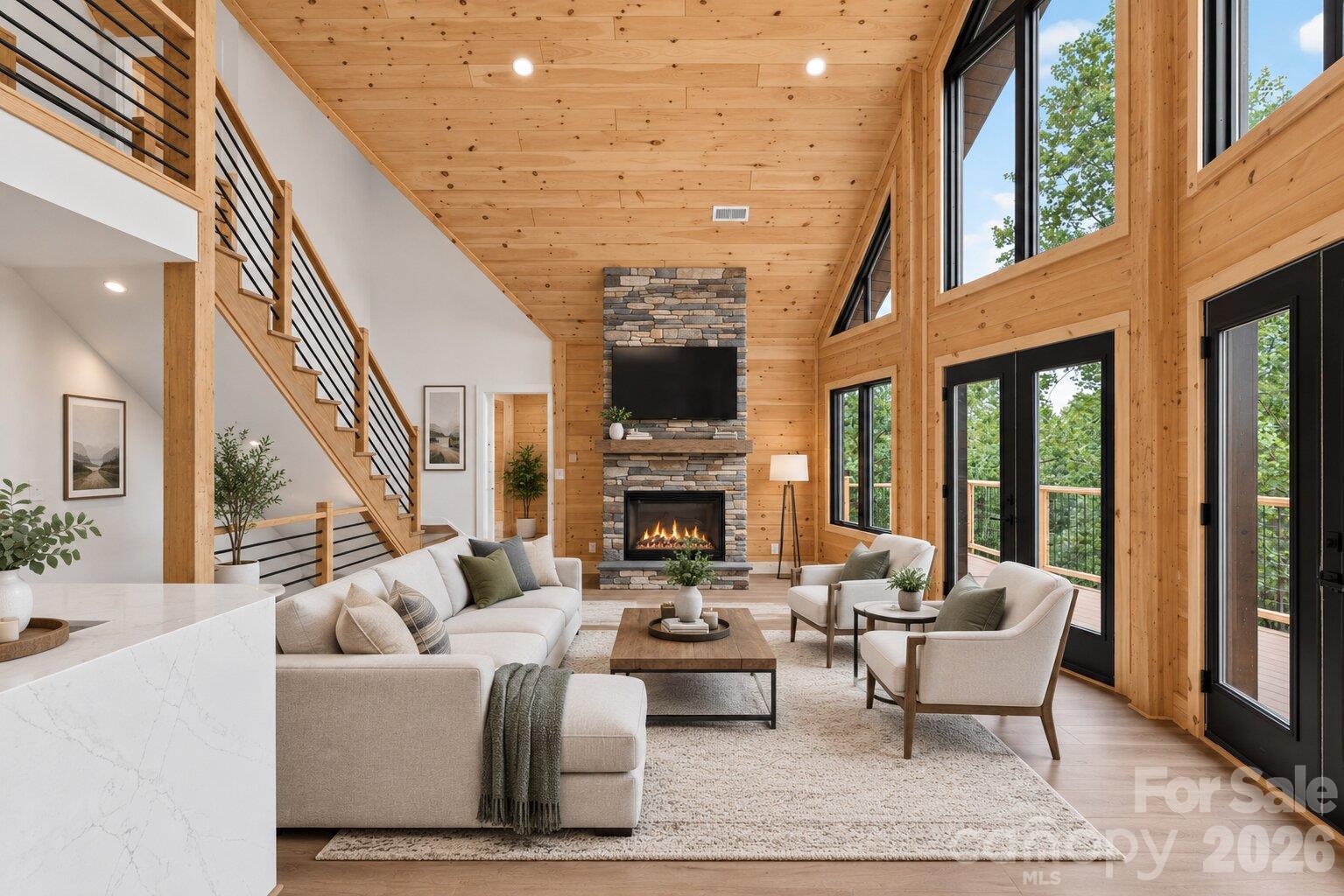 Virtually Staged - 2199 Castle Peak Mountain, Connelly Springs