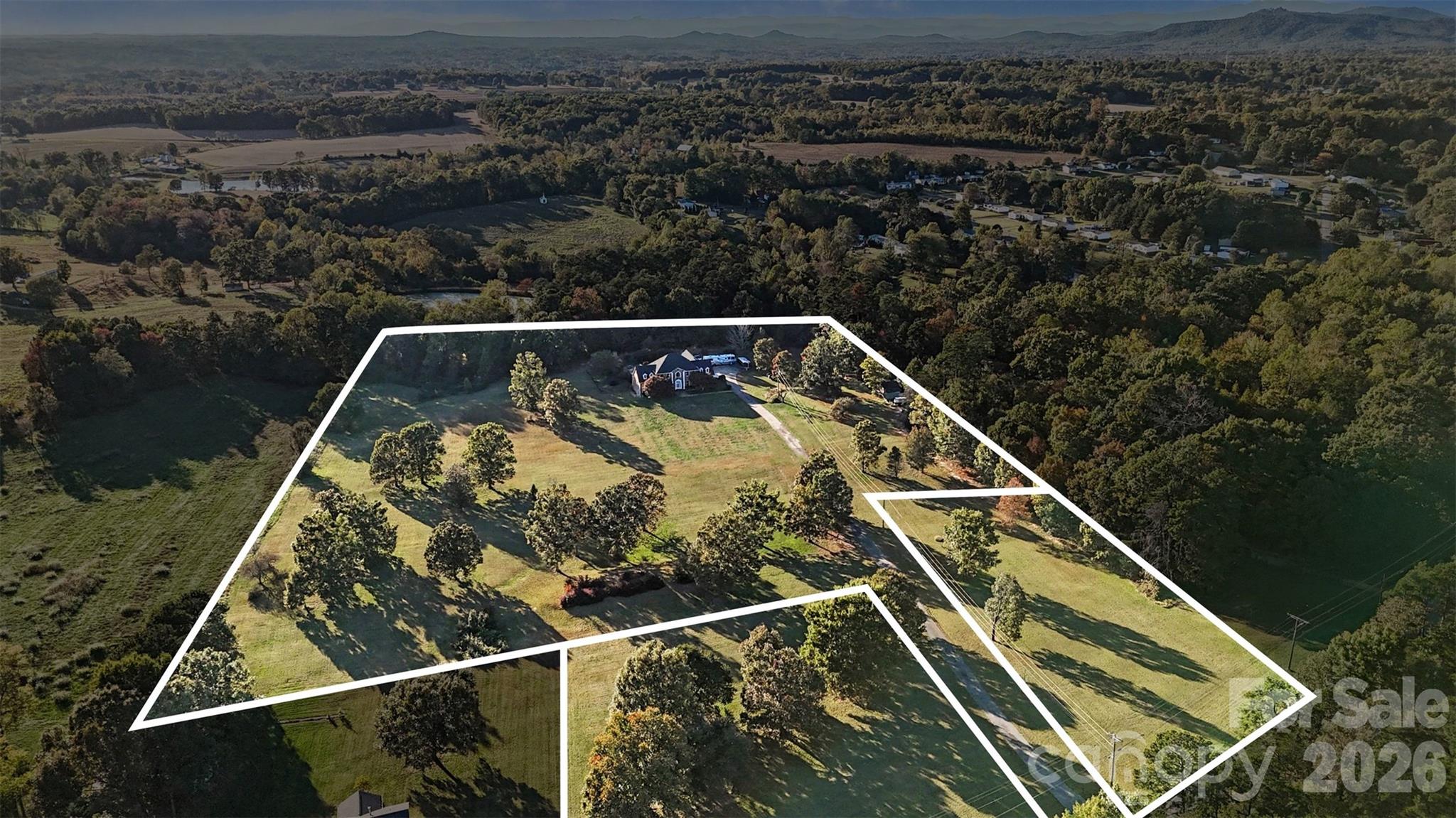 Lot Lines - 4141 Grace Chapel Road, Granite Falls