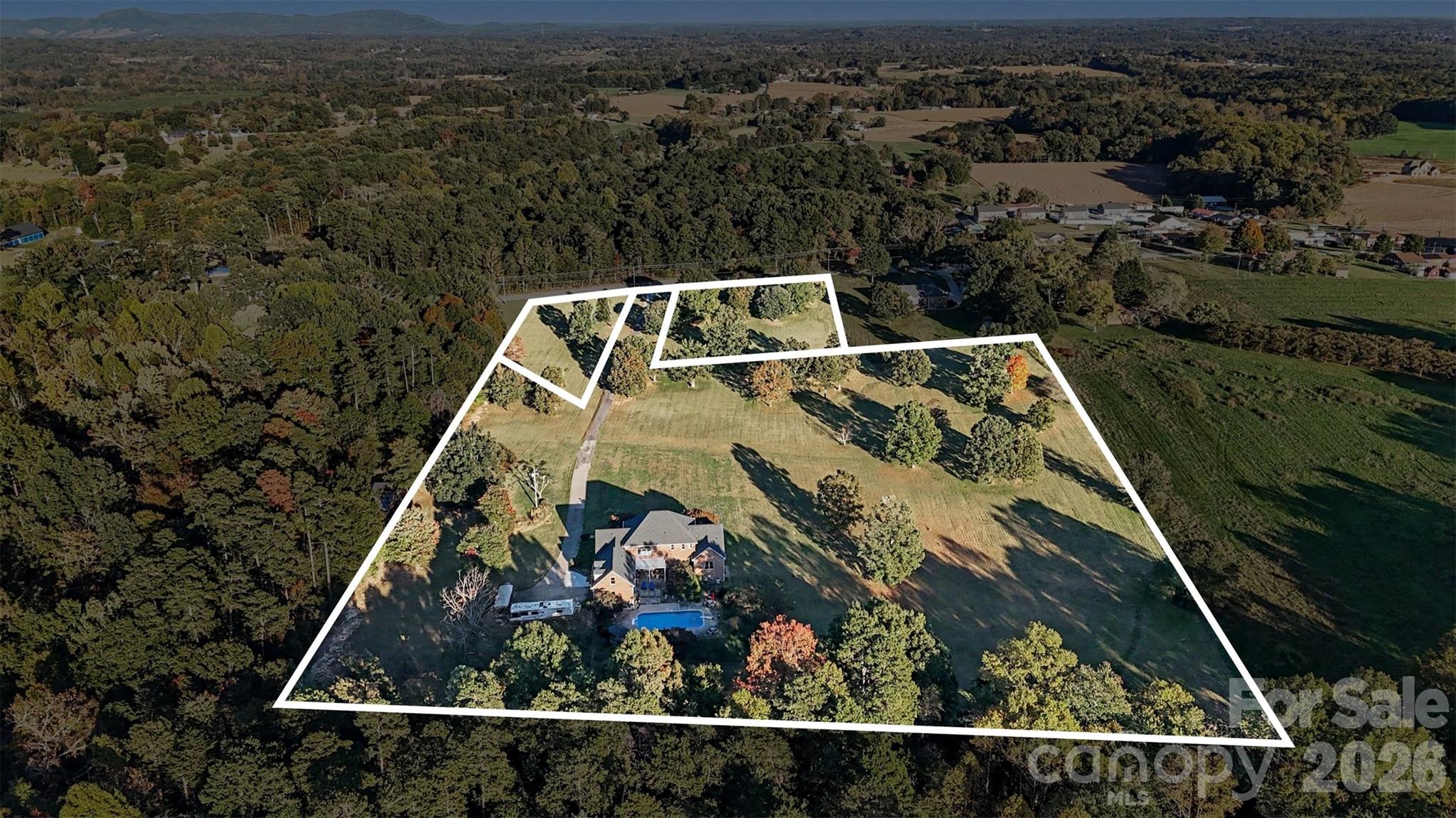 Lot lines - 4141 Grace Chapel Road, Granite Falls