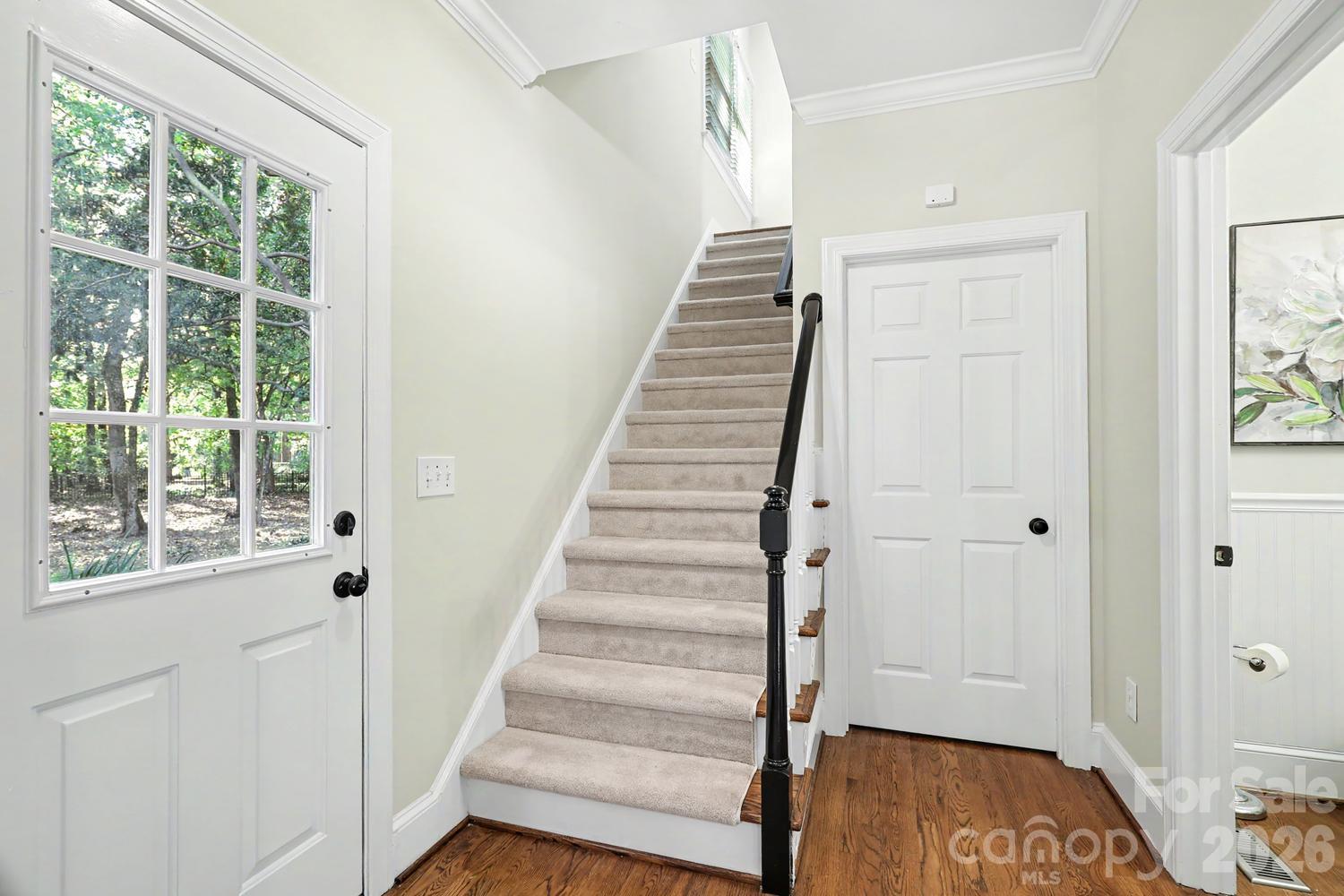 Rear stairs - 6325 County Donegal Court, Charlotte