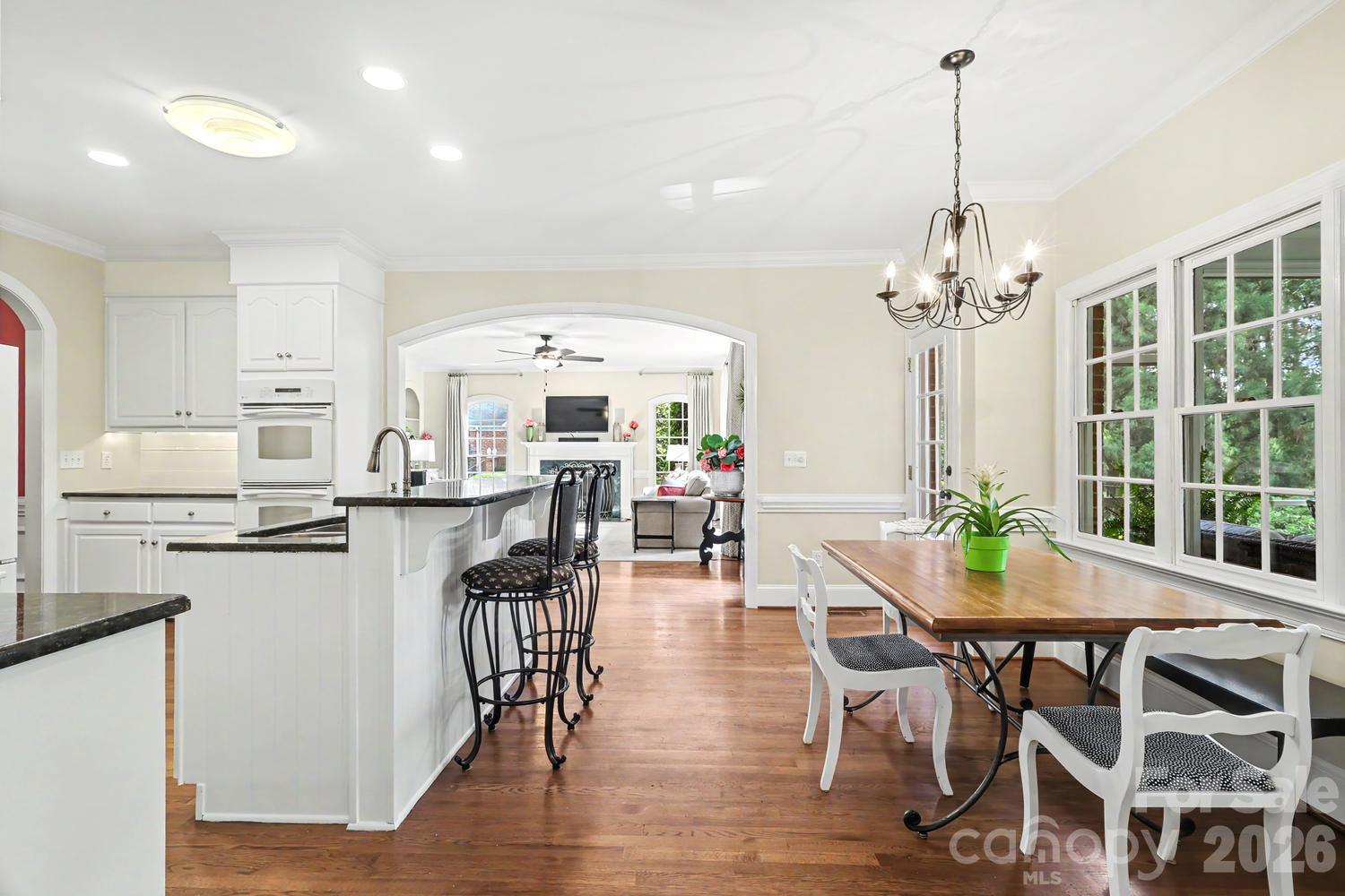 Breakfast area - 6325 County Donegal Court, Charlotte