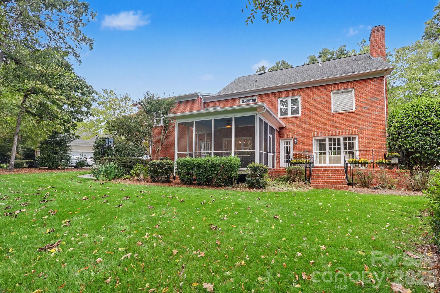 Rear Elevation - 6325 County Donegal Court, Charlotte