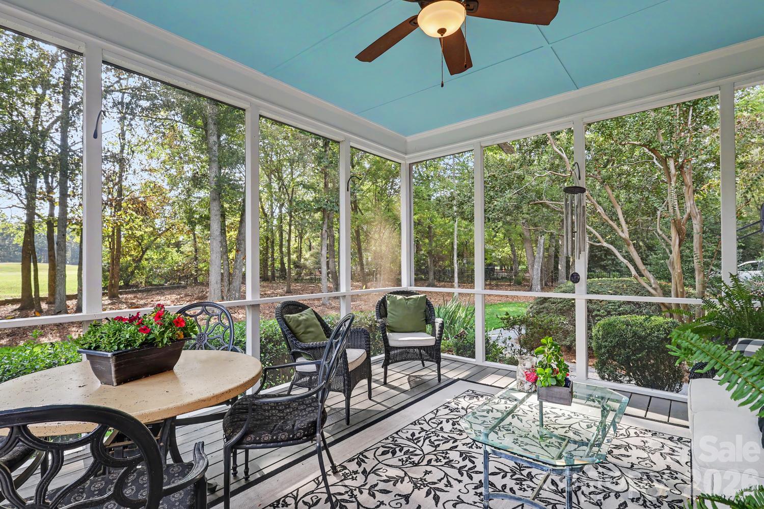 Screened porch - 6325 County Donegal Court, Charlotte