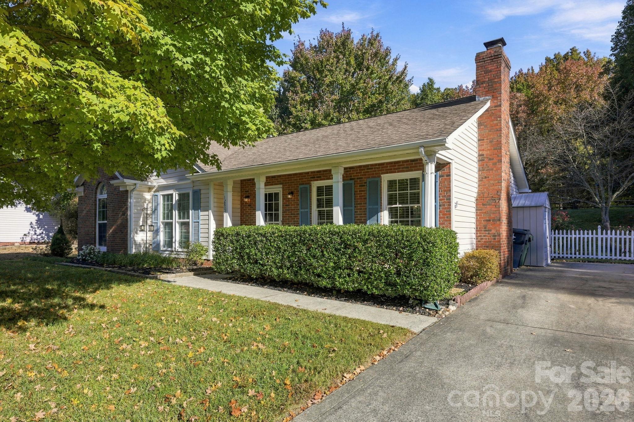 Covered Front Porch - 12807 Levins Hall Road, Huntersville