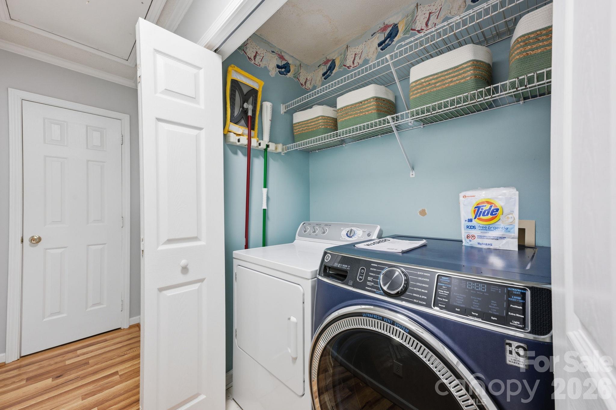 Laundry Closet off Hallway - 12807 Levins Hall Road, Huntersville