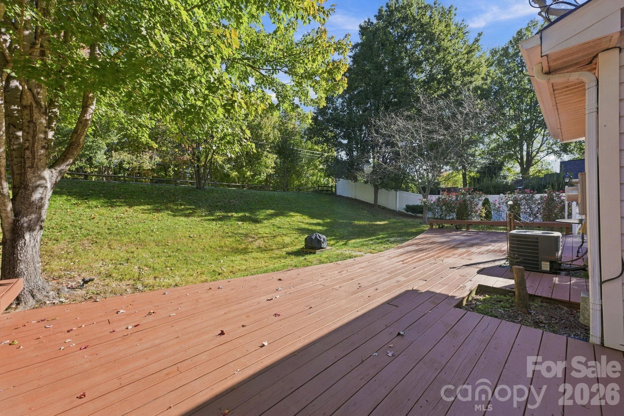 Expansive Back Deck - 12807 Levins Hall Road, Huntersville