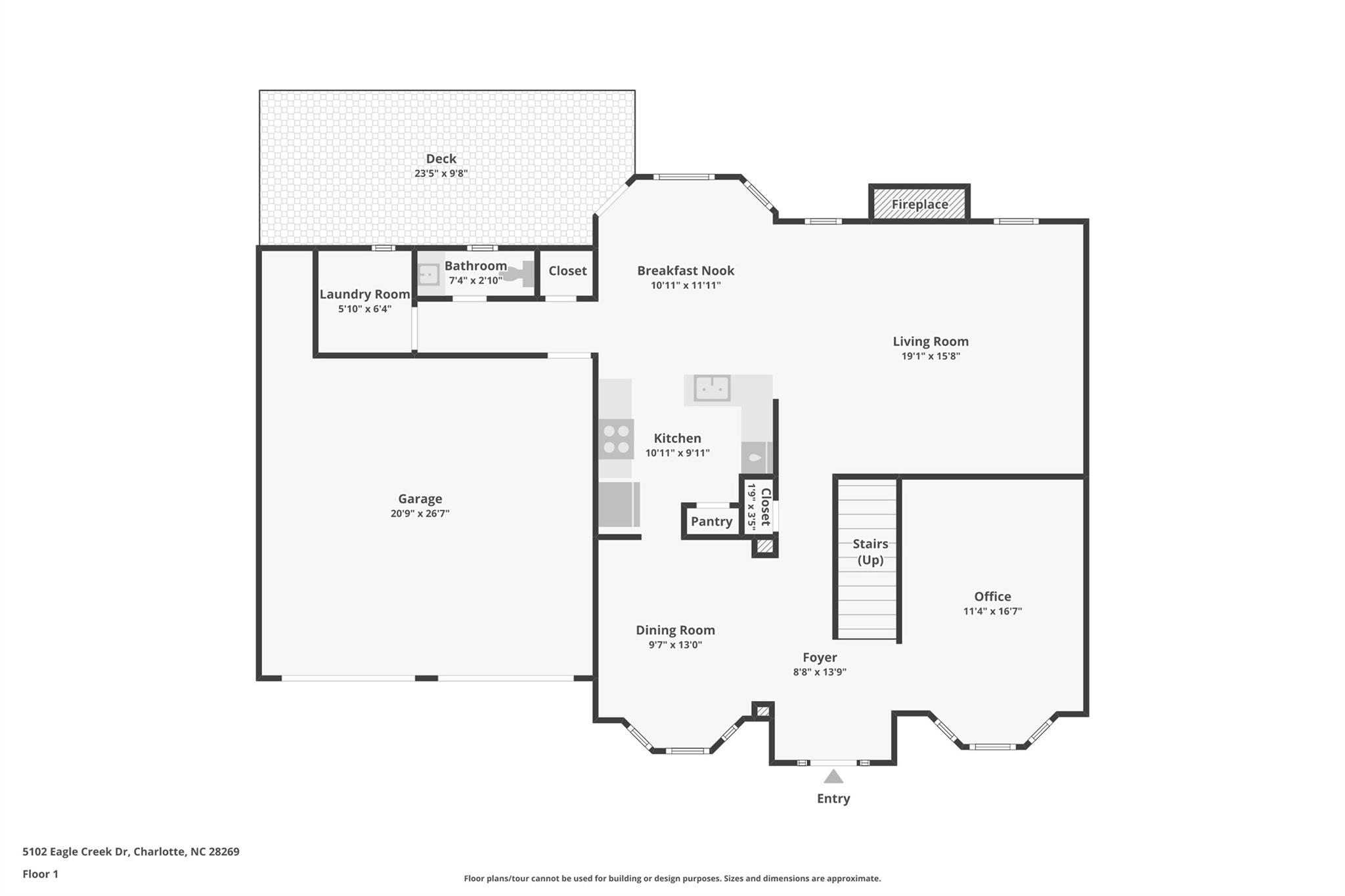 Single Family Residence at 5102 Eagle Creek Drive, Charlotte, photo 38 of 38