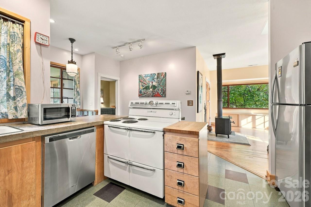 2nd floor kitchen - 297 Hillside Street, Asheville