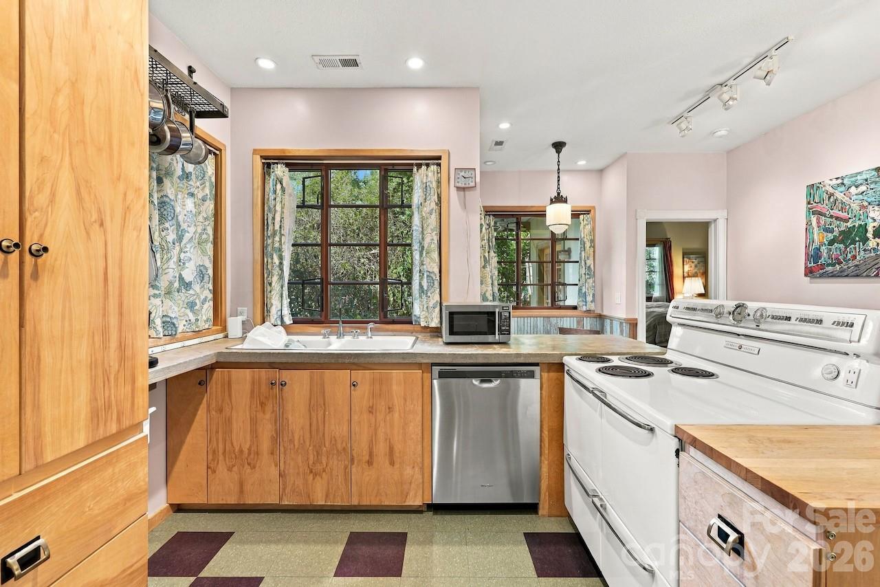 2nd floor kitchen - 297 Hillside Street, Asheville