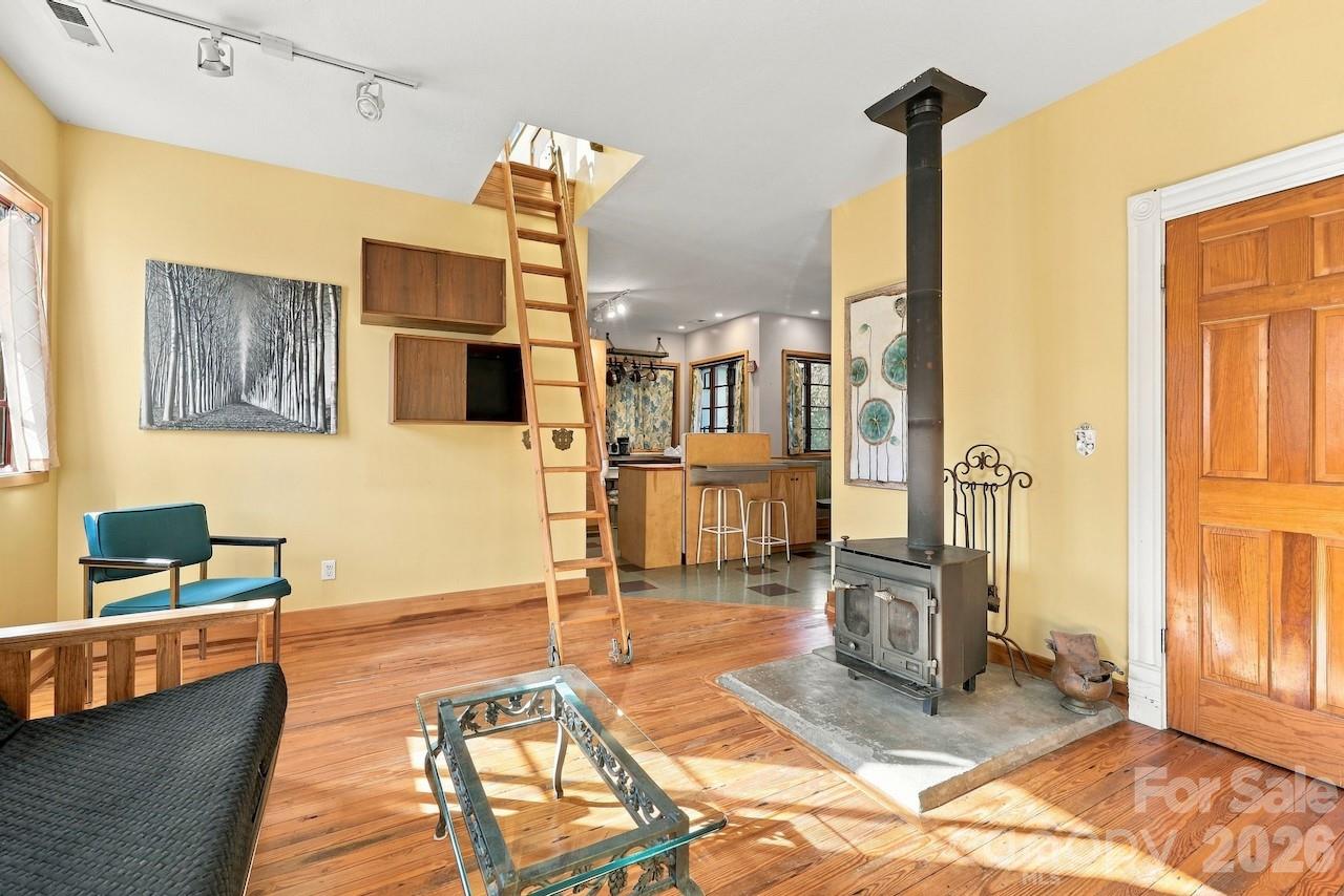 2nd floor living room - 297 Hillside Street, Asheville