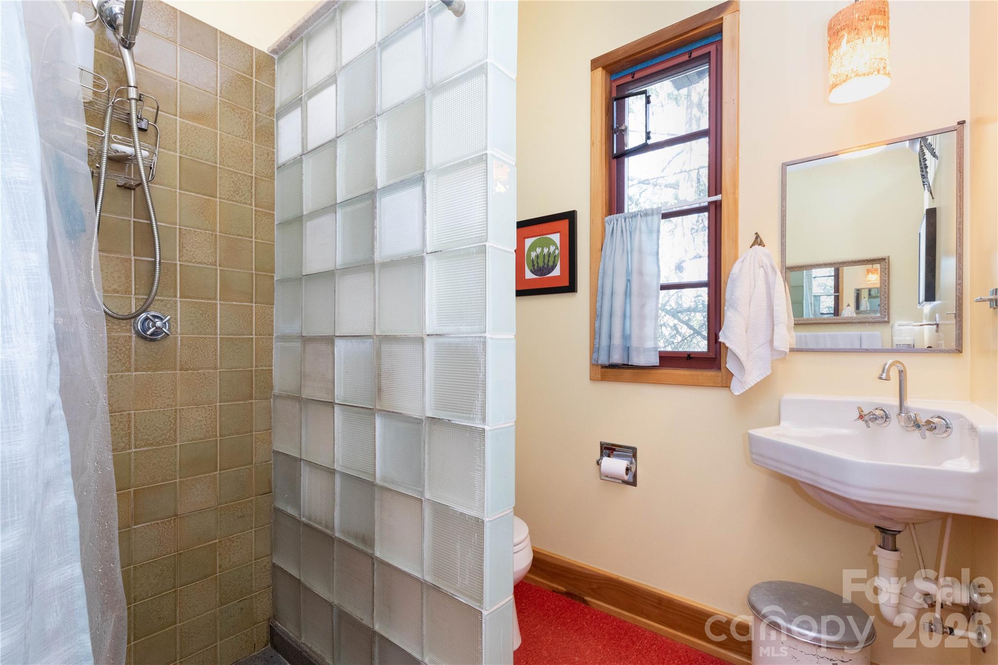 2nd floor primary bathroom - 297 Hillside Street, Asheville