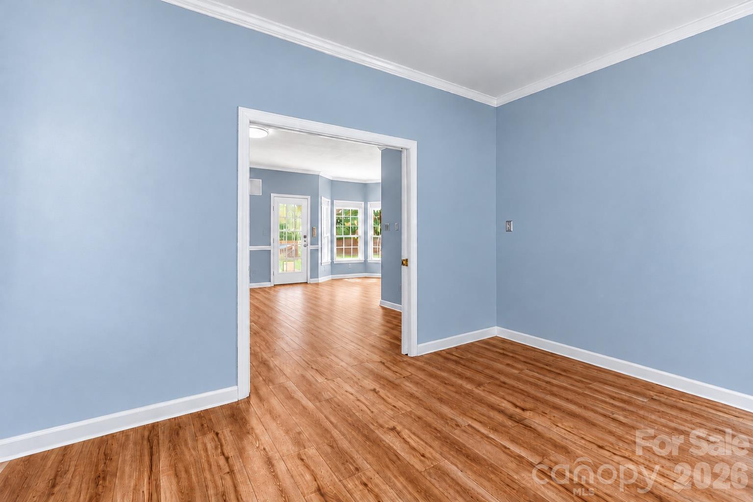 Ai enhance, removed furniture. - 635 Highland Ridge Road, Mooresville