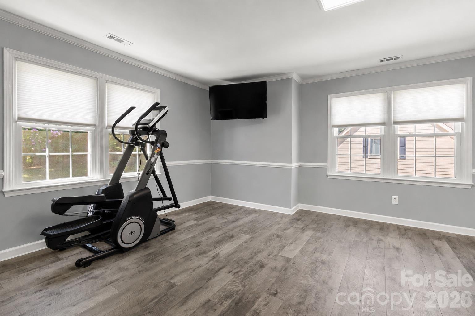 Final guest bedroom with amazing natural lighting. - 635 Highland Ridge Road, Mooresville