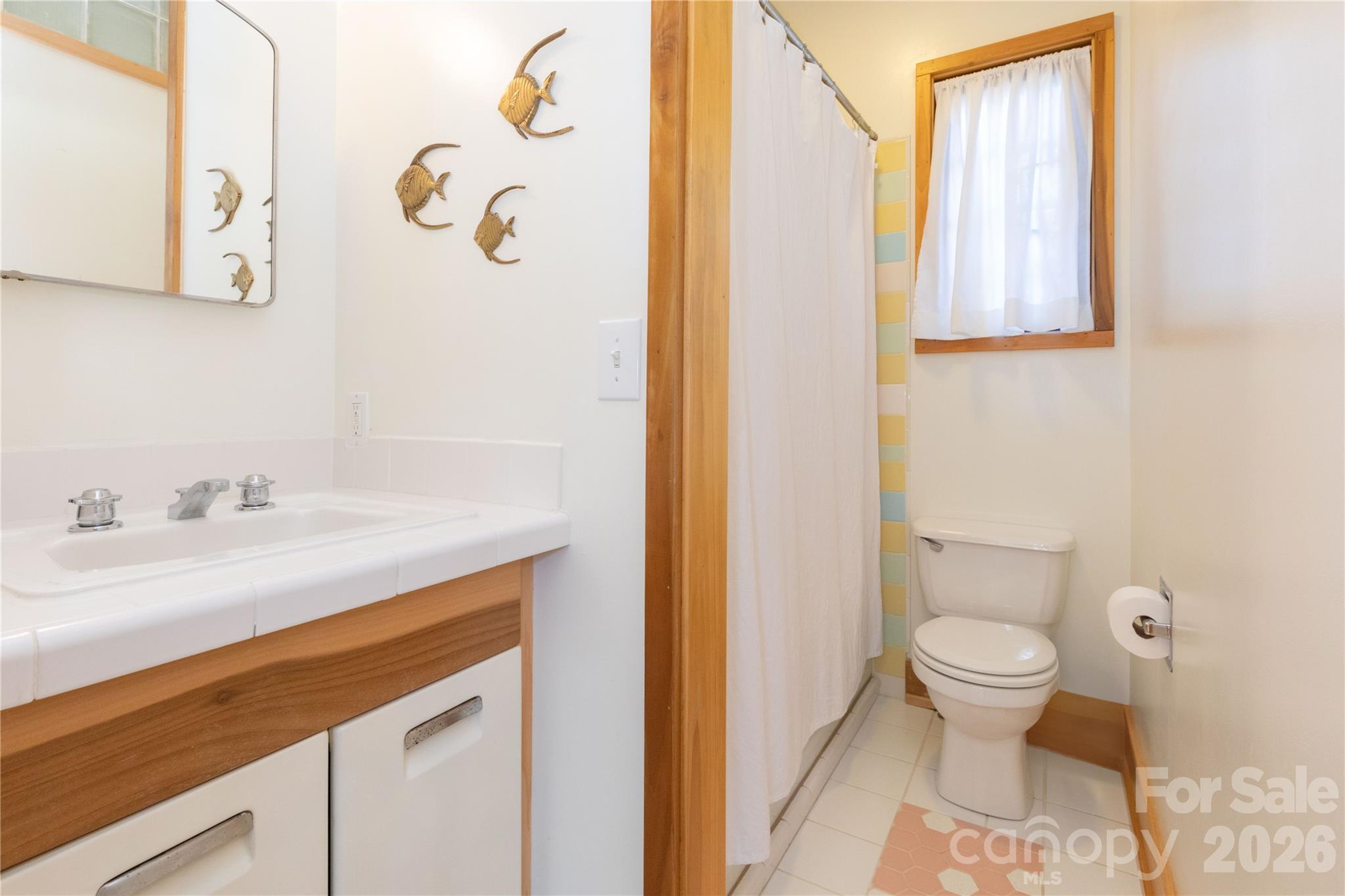 2nd floor studio apt bathroom - 297 Hillside Street, Asheville