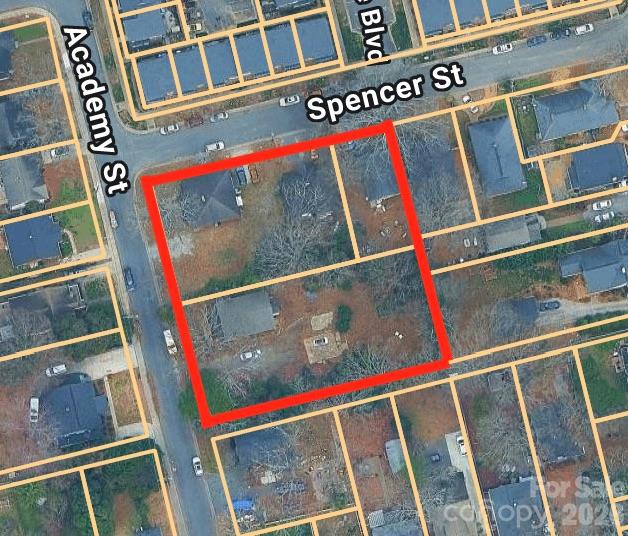 Lot at 901 Academy Street, Charlotte, photo 2 of 2