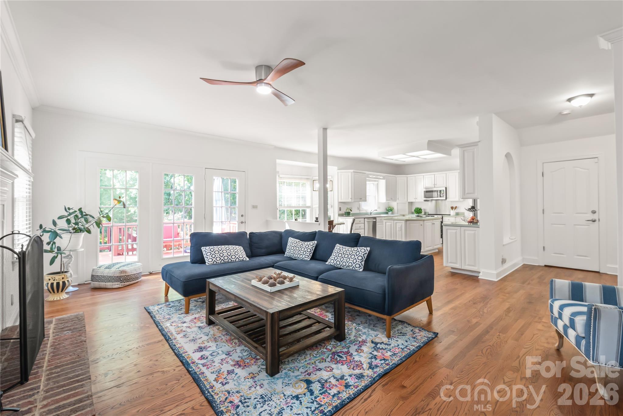 Designed for effortless living and entertaining - this airy, open floor plan connects your primary spaces with seamless flow, abundant natural light, and plenty of room to gather. - 11024 Stonepath Lane, Charlotte