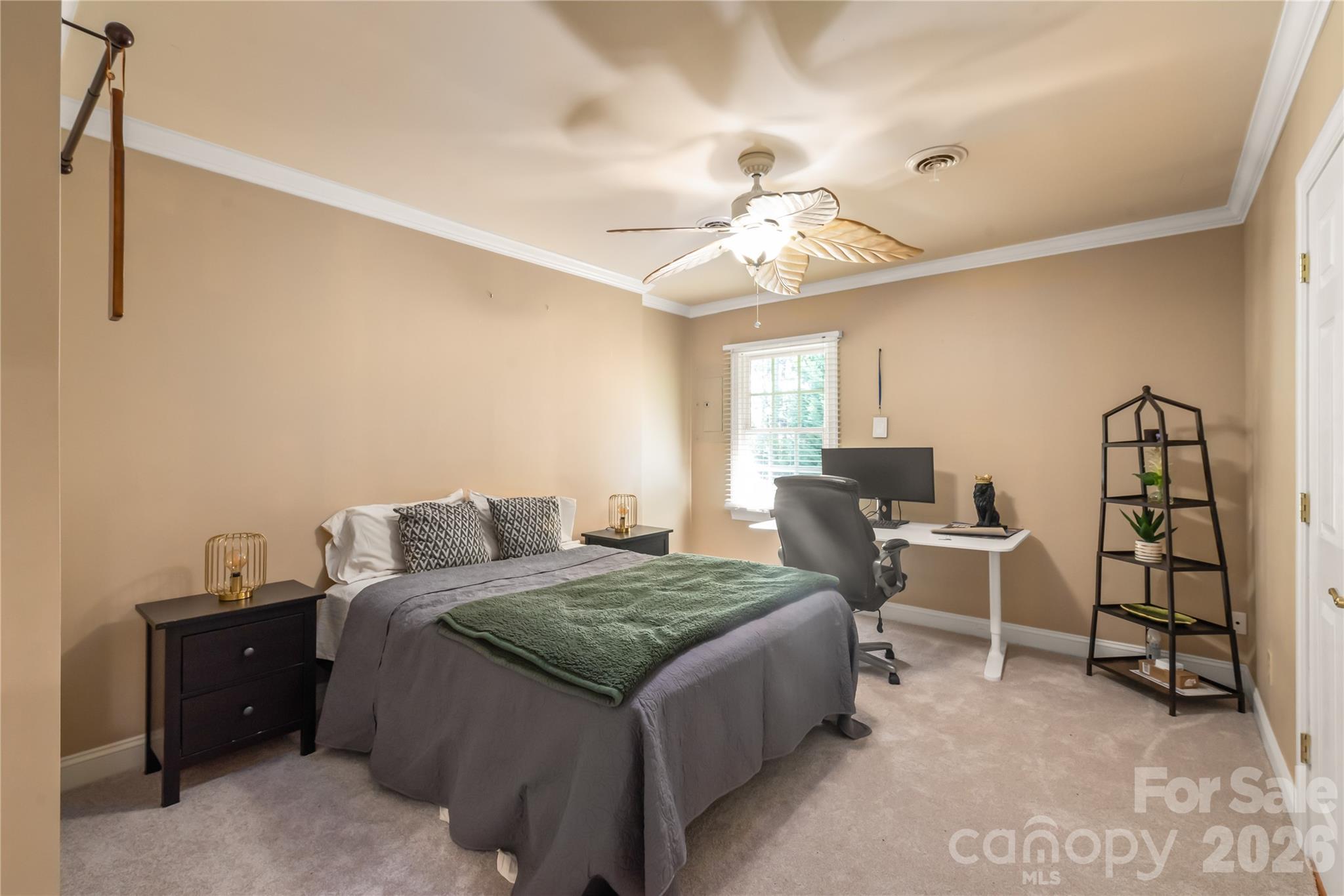 The fifth bedroom located in the basement features direct access to a full bathroom, ensuring effortless privacy and complete suite-style comfort. - 11024 Stonepath Lane, Charlotte