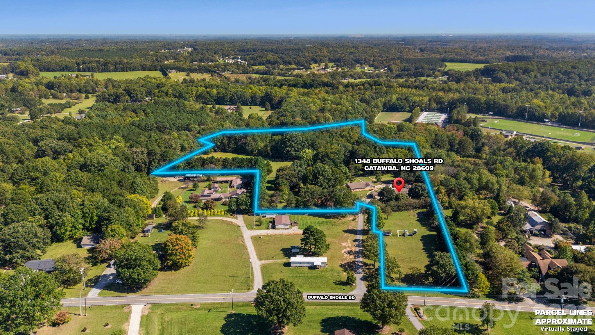Single Family Residence at 1348 Buffalo Shoals Road, Catawba, photo 4 of 47