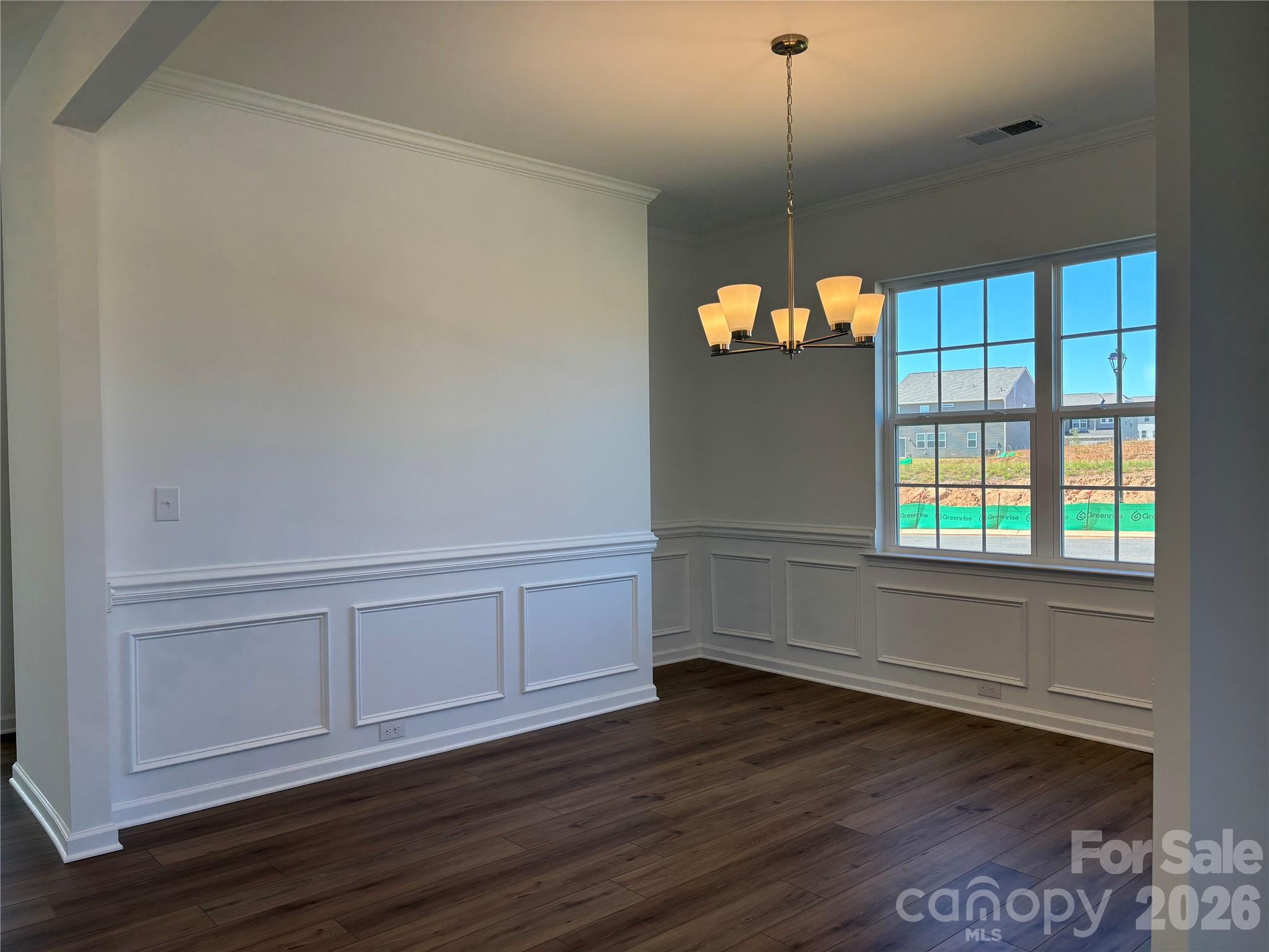 Open, bright dining room - 1717 Grassy Knoll Trail, Maiden