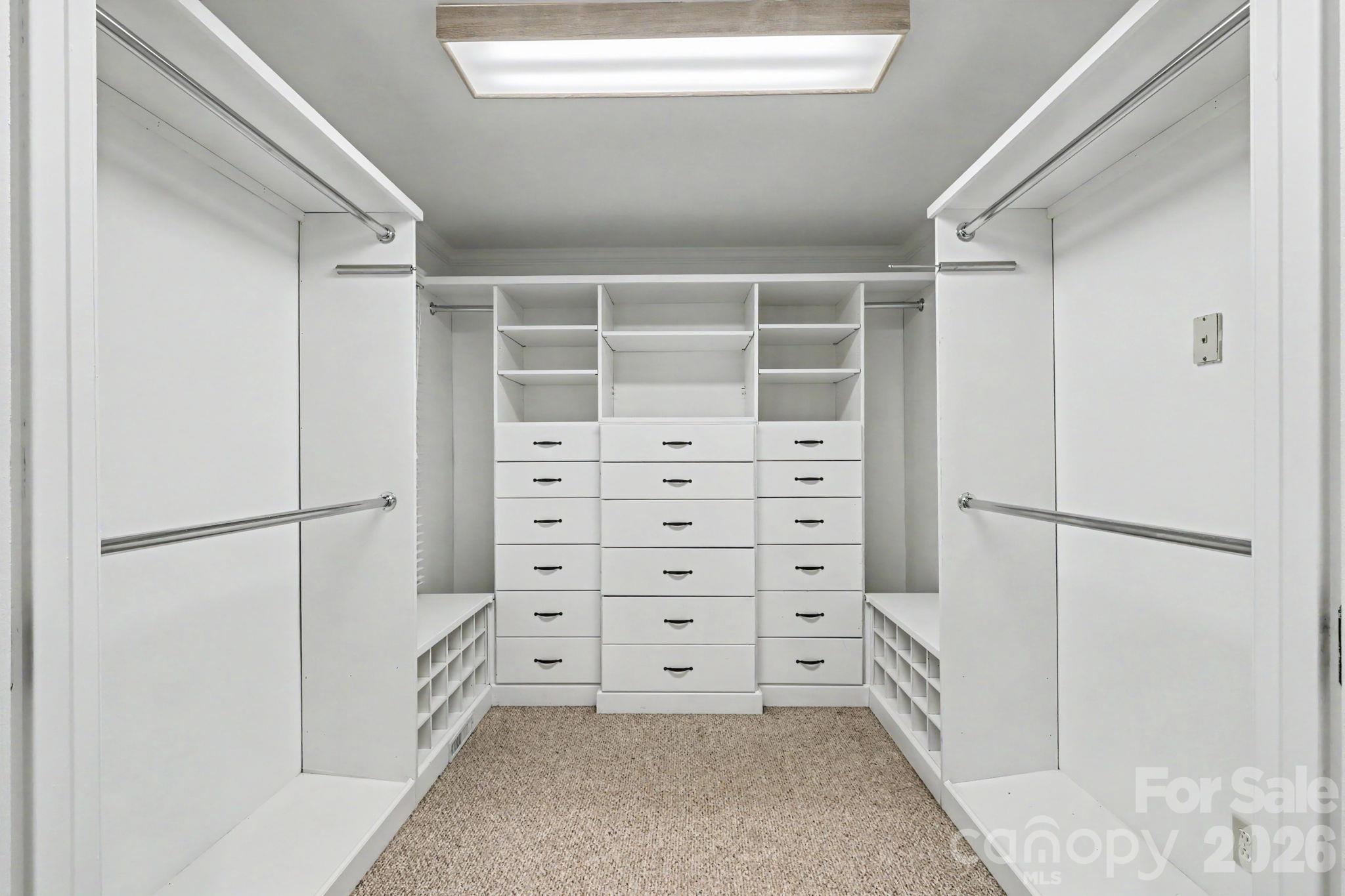 Primary walk-in closet - 5720 Stone Mill Road, Waxhaw