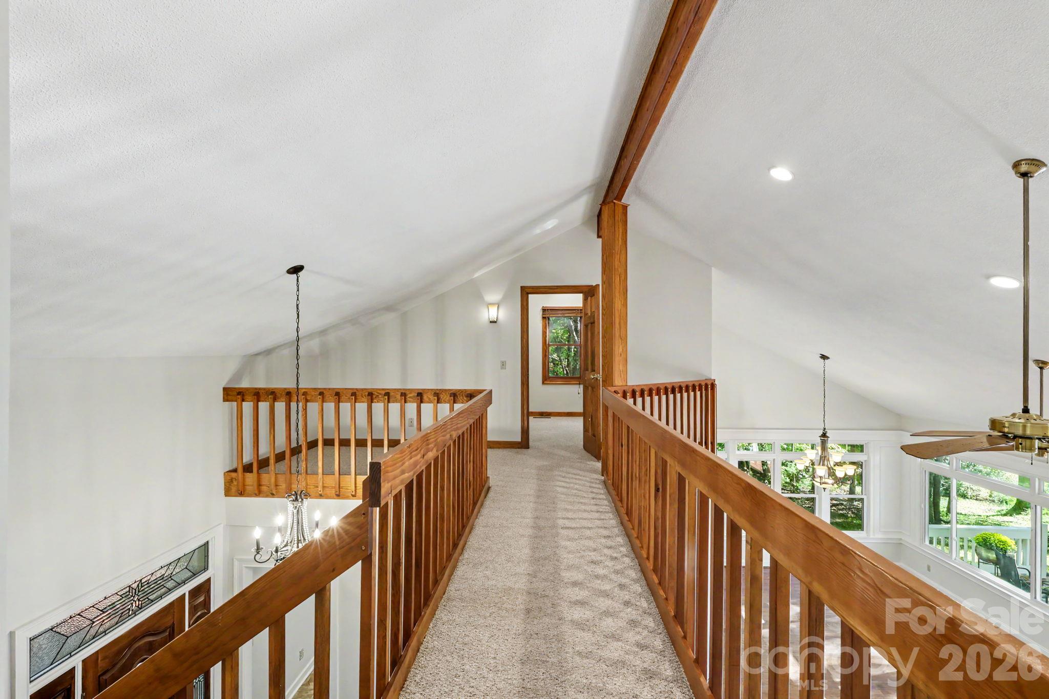 Upstairs walkway - 5720 Stone Mill Road, Waxhaw