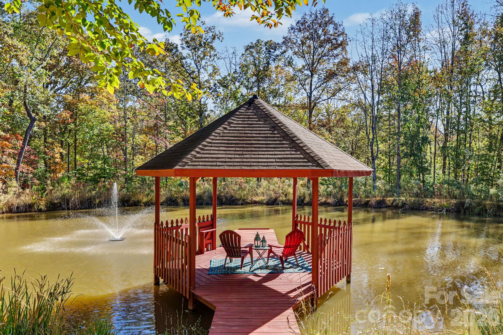 Gazebo/dock - 5720 Stone Mill Road, Waxhaw