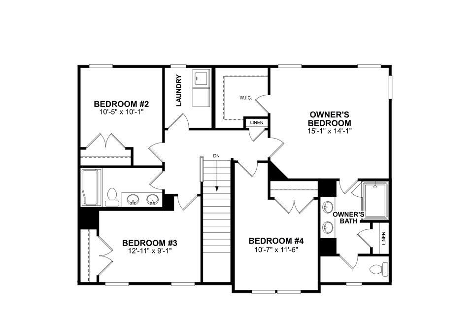 Second floor - 2024 Boulder Ridge Drive, Gastonia