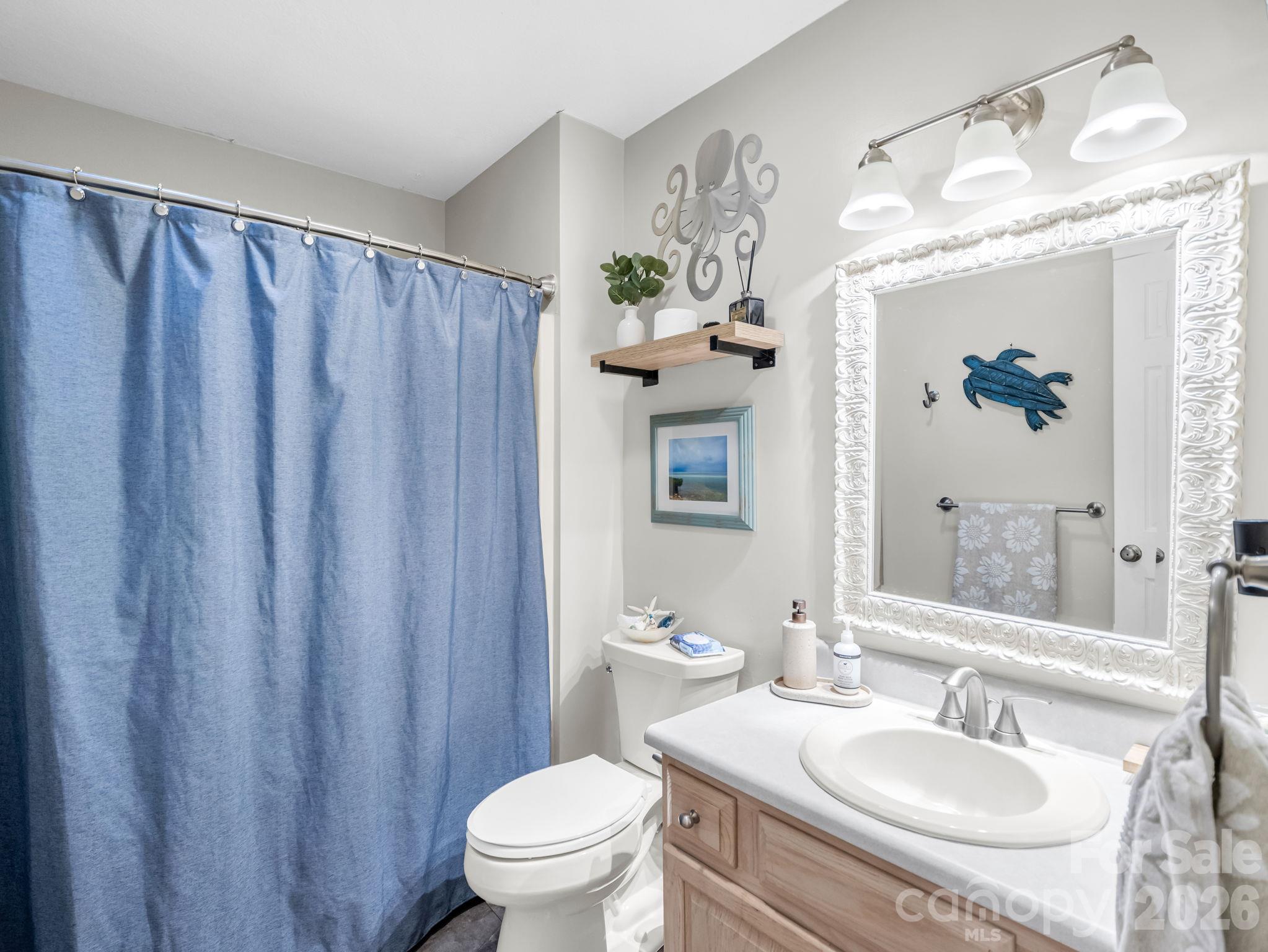 Full Bathroom in Hallway - 178 Hilltop View Drive, Fletcher