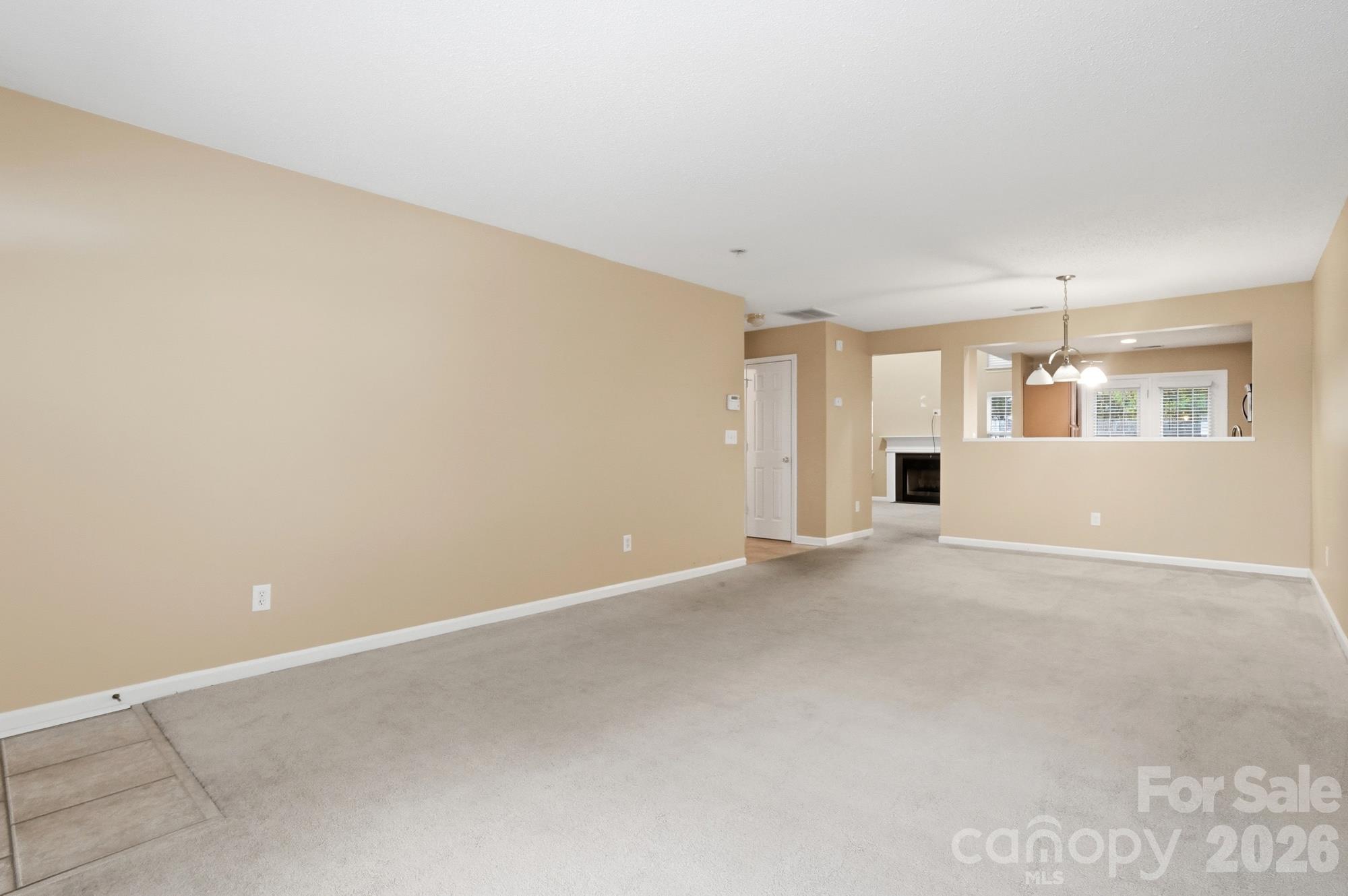 Living Room - 2034 University Heights Lane, Charlotte