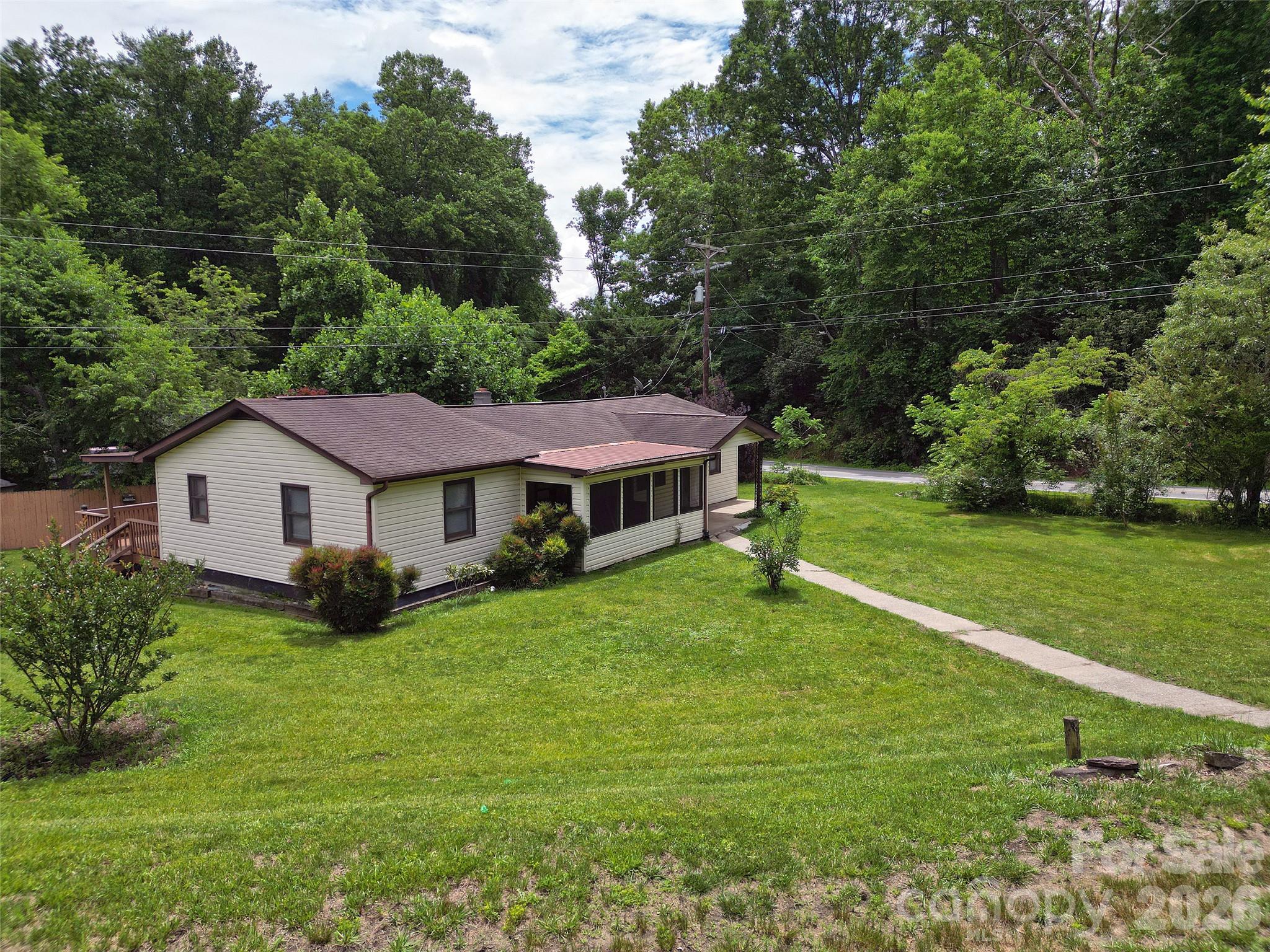22 McMinn from upper parking area. - 22 McMinn Road, Hendersonville