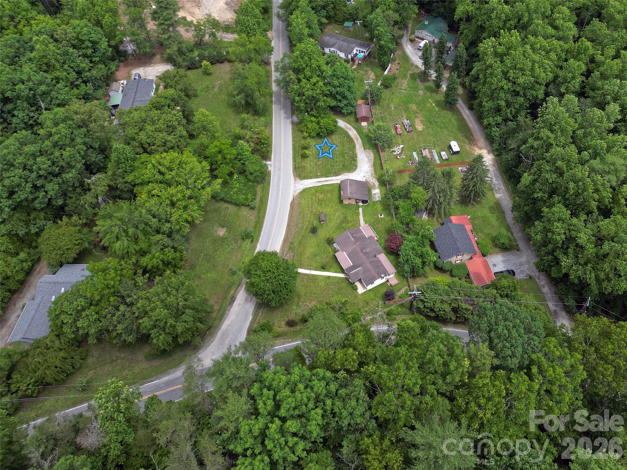 22 McMinn Aerial. - 22 McMinn Road, Hendersonville