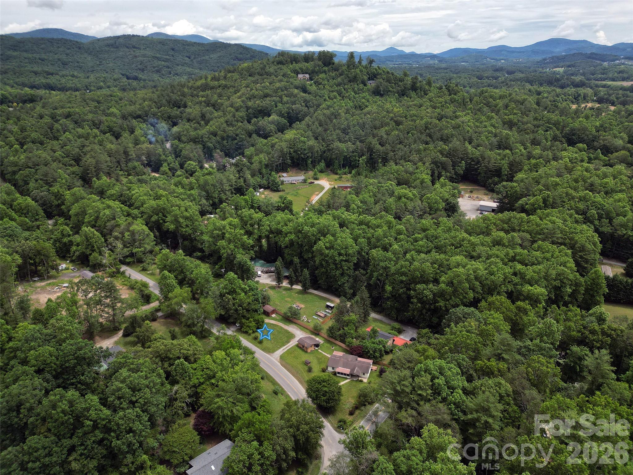 22 McMinn Aerial - 22 McMinn Road, Hendersonville