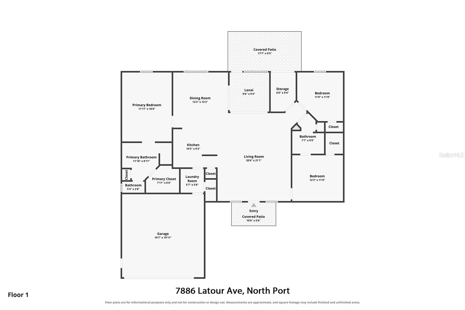 Single Family Residence at 7886 LATOUR AVE, NORTH PORT, photo 40 of 40