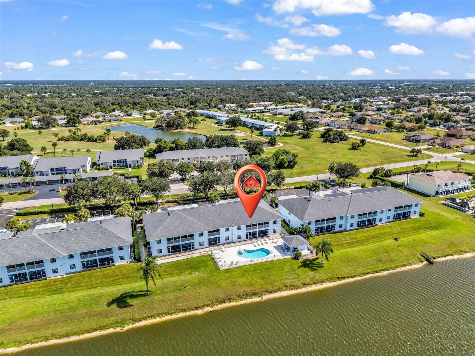Aerial - 1479 SAN CRISTOBAL AVE #2202, PUNTA GORDA