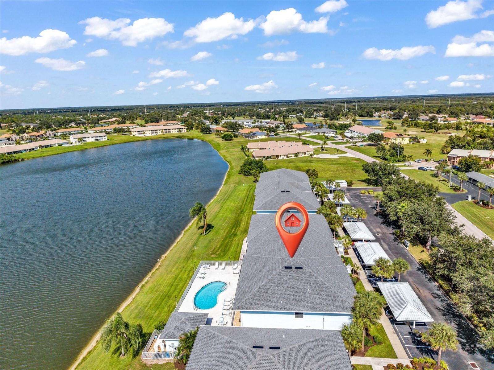 Aerial - 1479 SAN CRISTOBAL AVE #2202, PUNTA GORDA