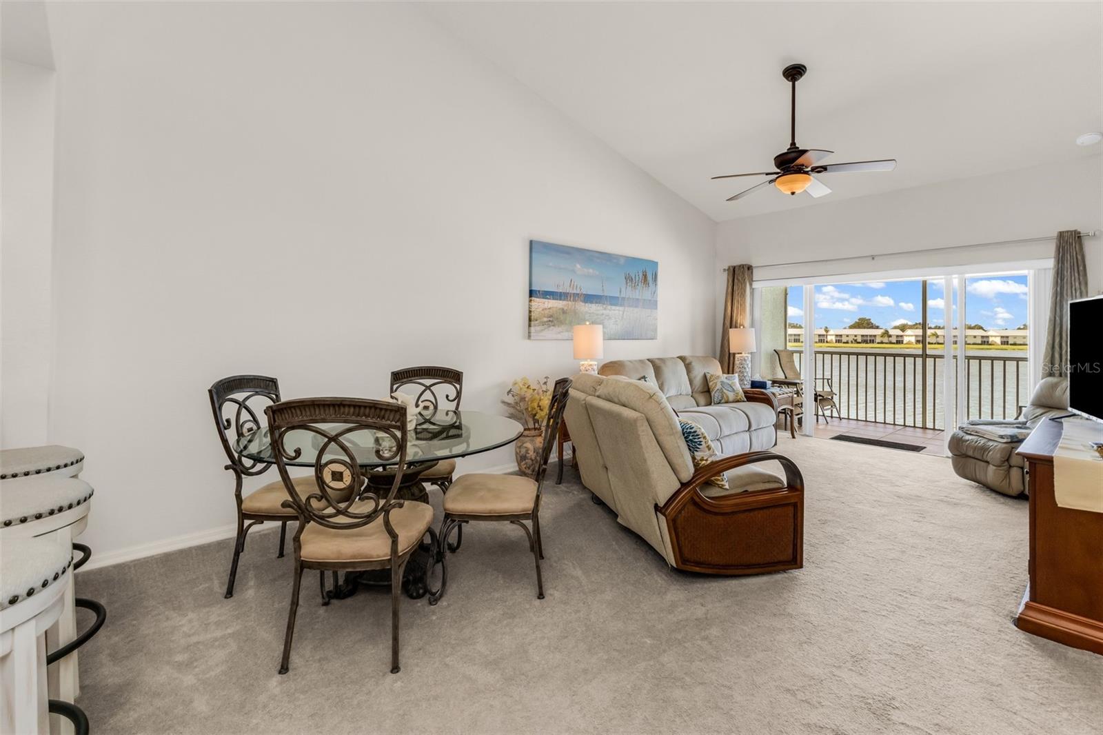 Dining - Living Room - 1479 SAN CRISTOBAL AVE #2202, PUNTA GORDA