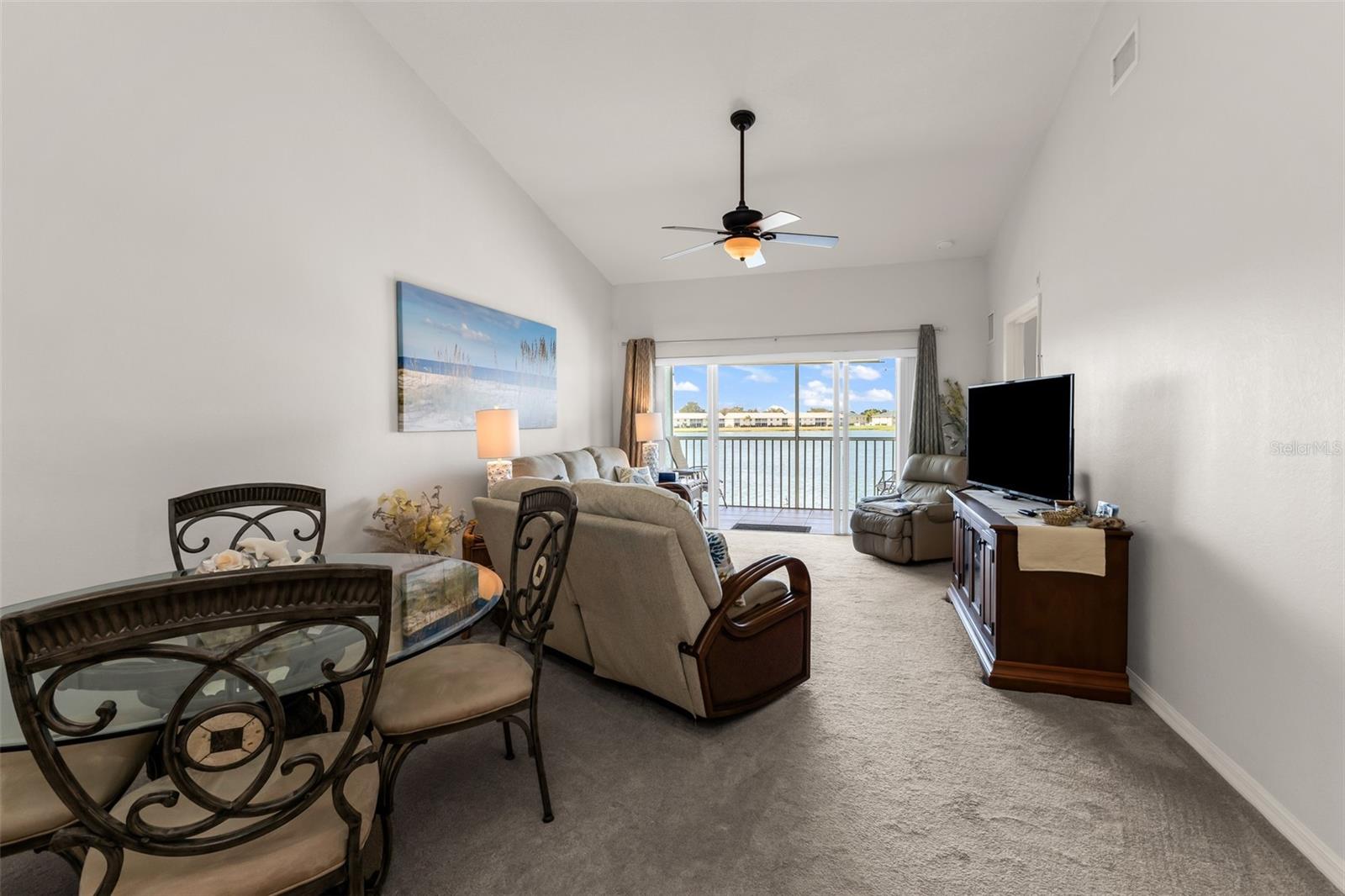 Dining - Living Room - 1479 SAN CRISTOBAL AVE #2202, PUNTA GORDA