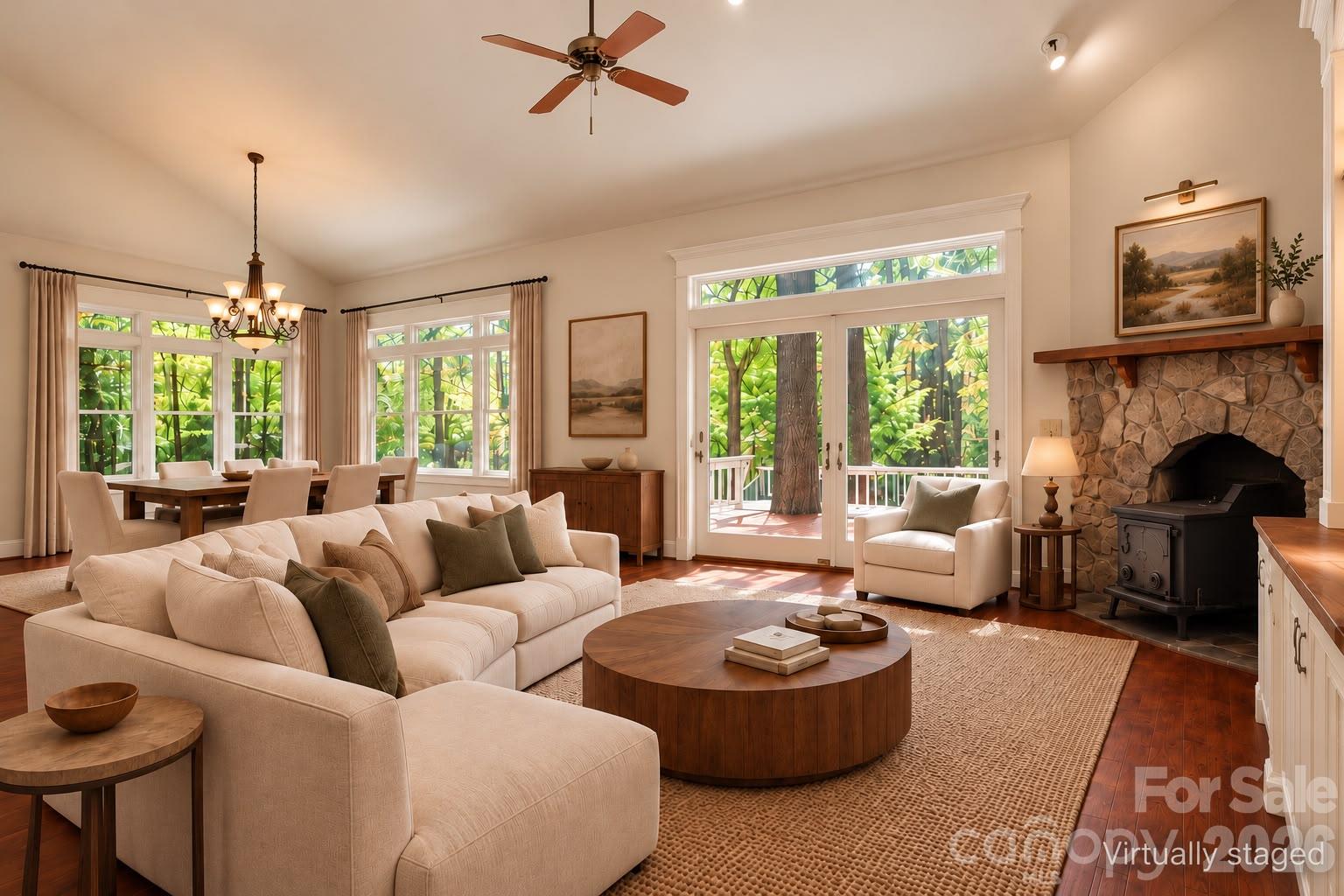 Virtually staged - 5720 Stone Mill Road, Waxhaw