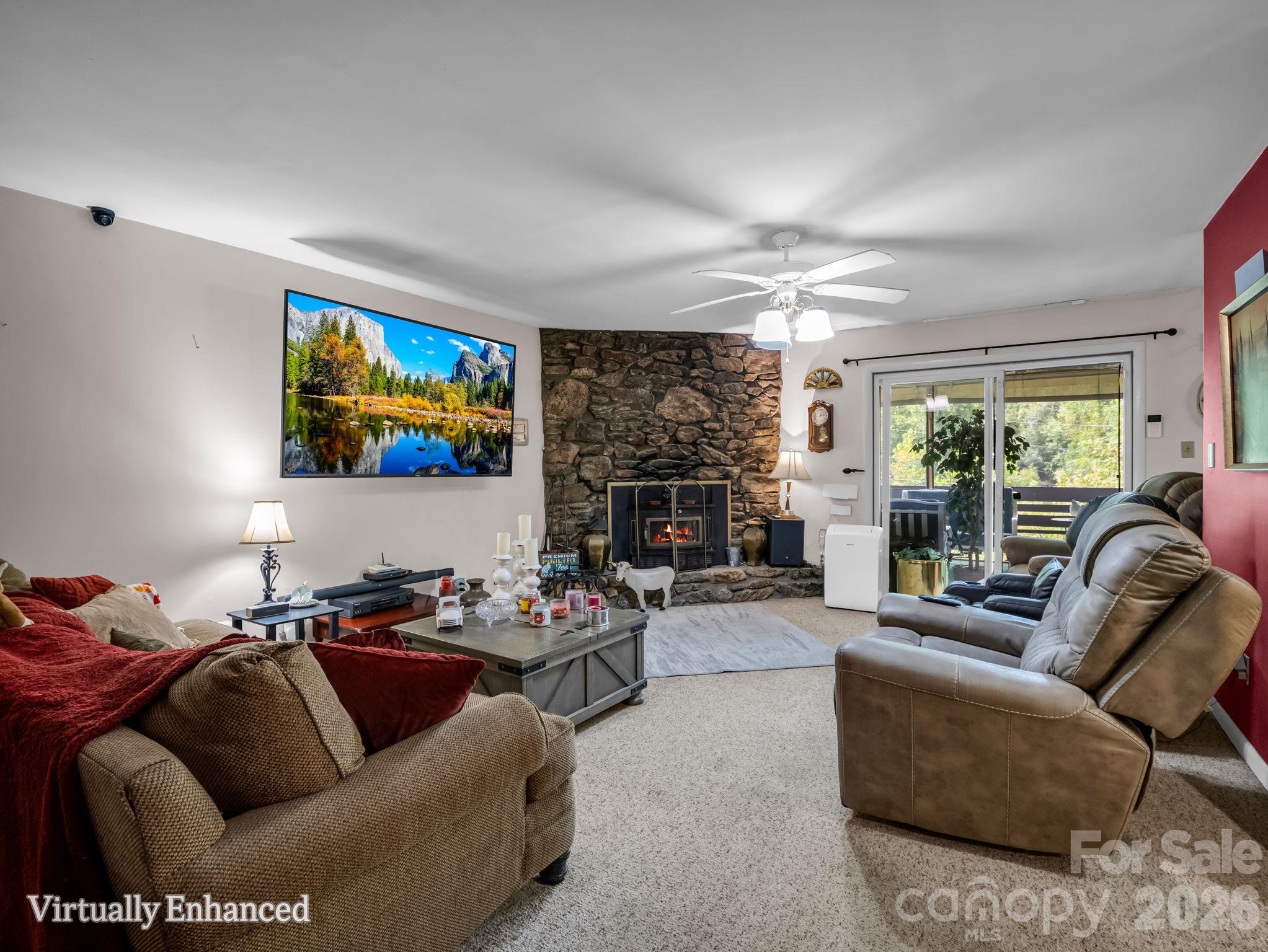 Living Room - 48 Roberts Cove Road, Weaverville