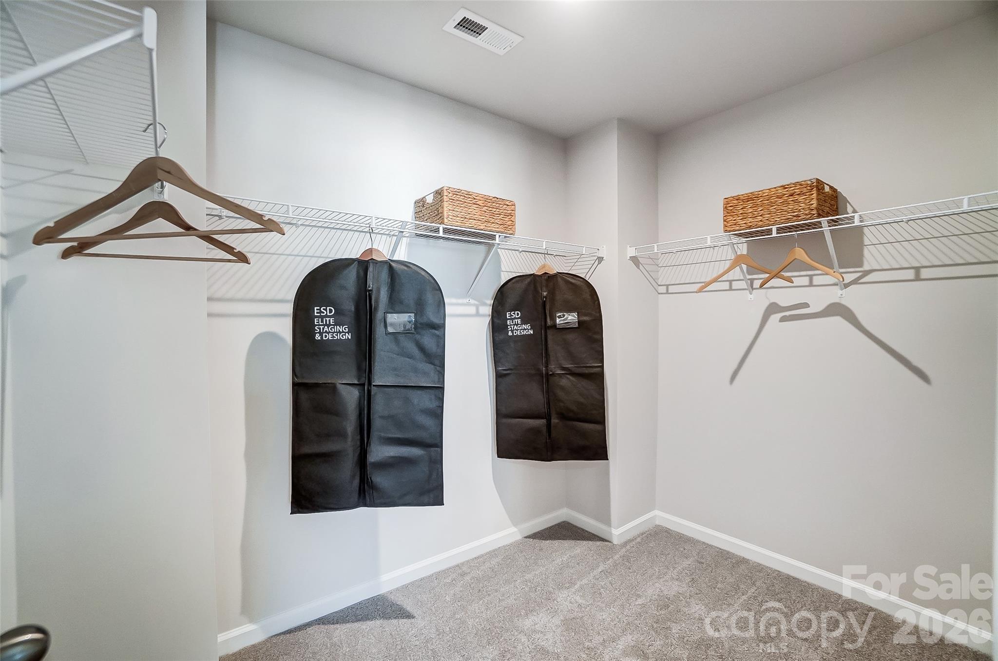 Primary Closet-Photo Similar to Subject Property - 3055 High Bluff Street, Kannapolis