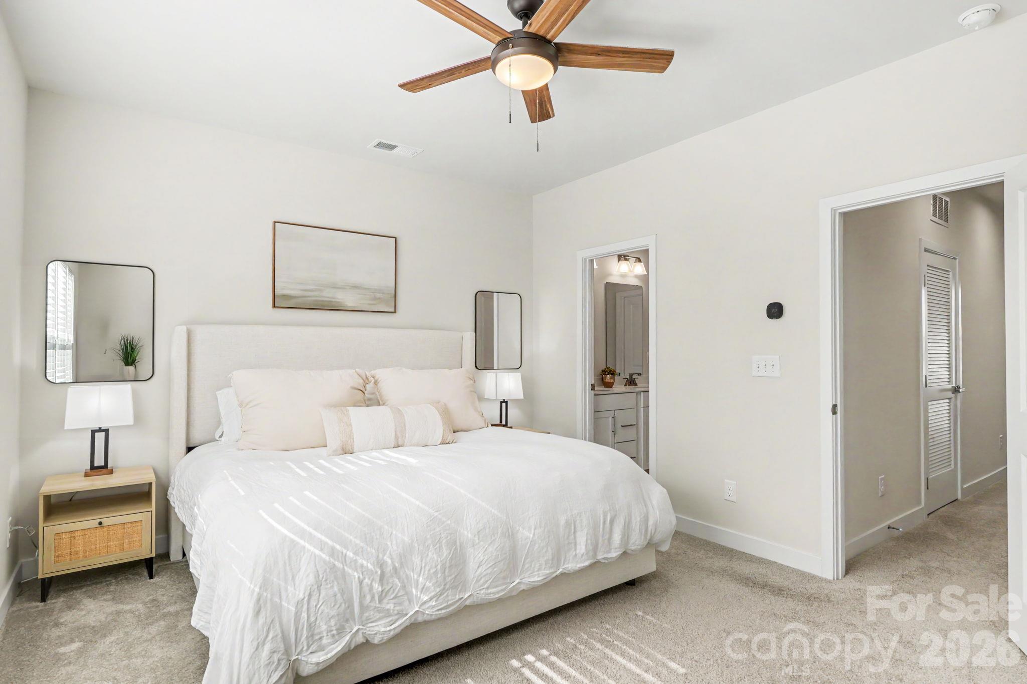 Primary Bedroom - 3018 Terroir Lane, Charlotte