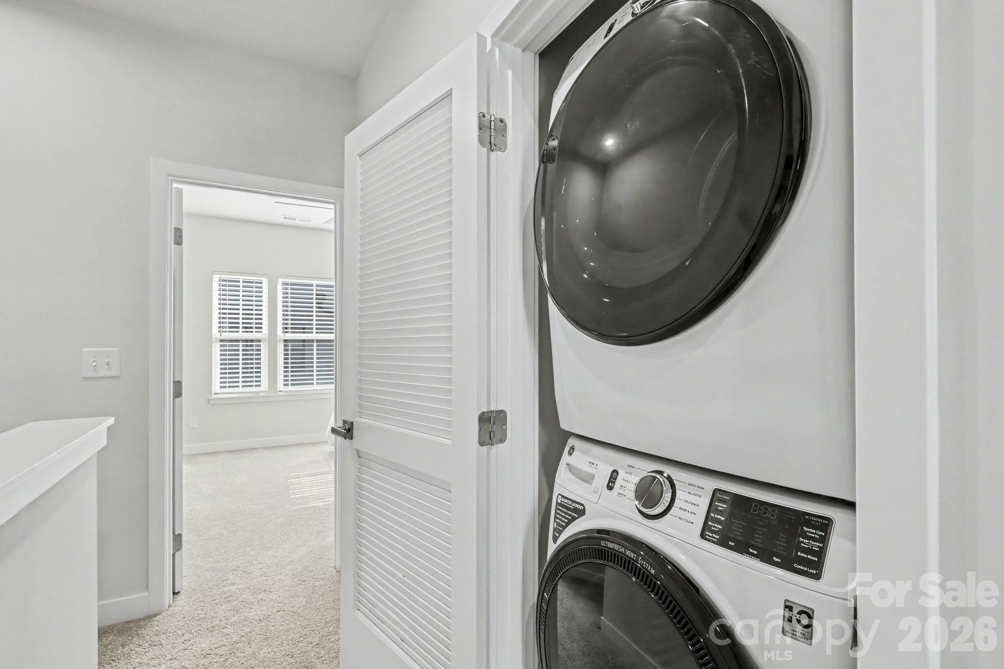 Laundry in hall - 3018 Terroir Lane, Charlotte
