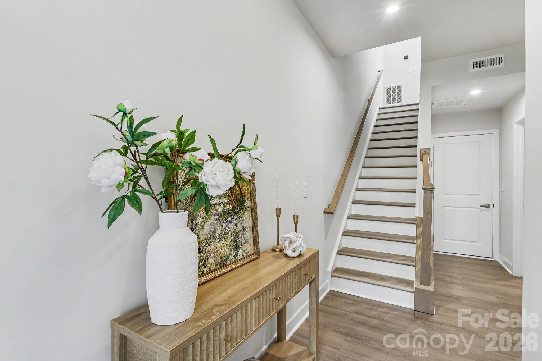 Front door entry/ Lower Level - 3018 Terroir Lane, Charlotte
