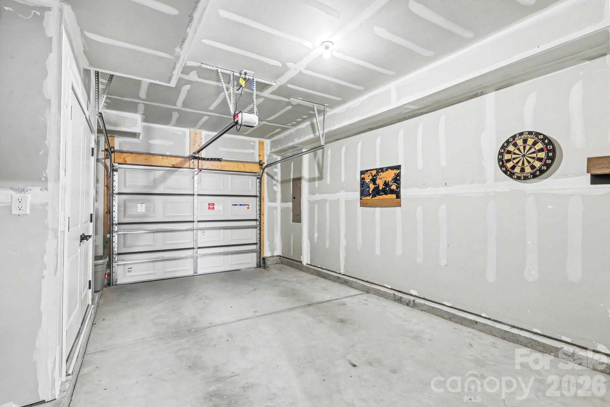 Garage with storage - 3018 Terroir Lane, Charlotte
