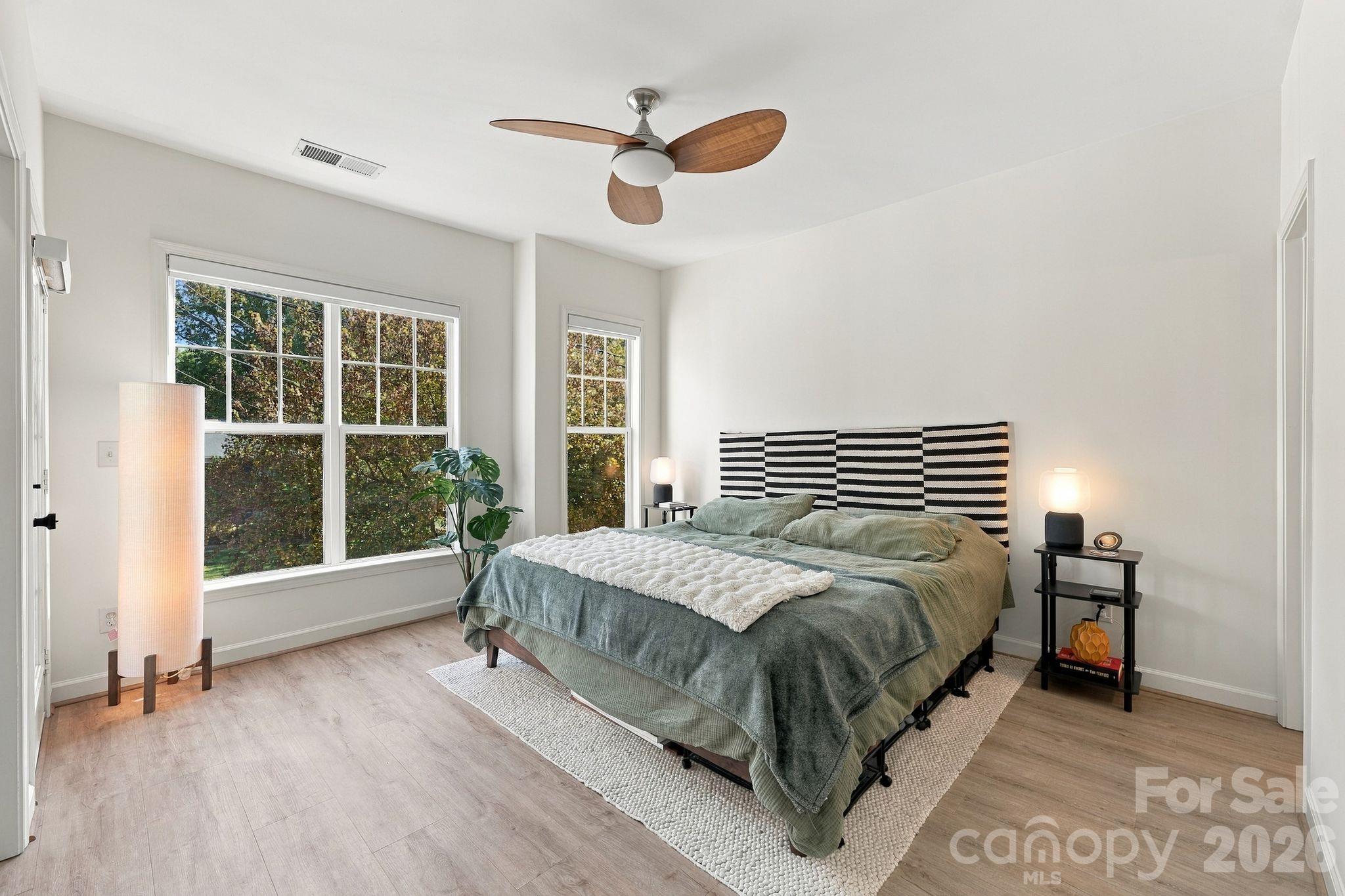 Primary bedroom - 4124 Walker Road, Charlotte