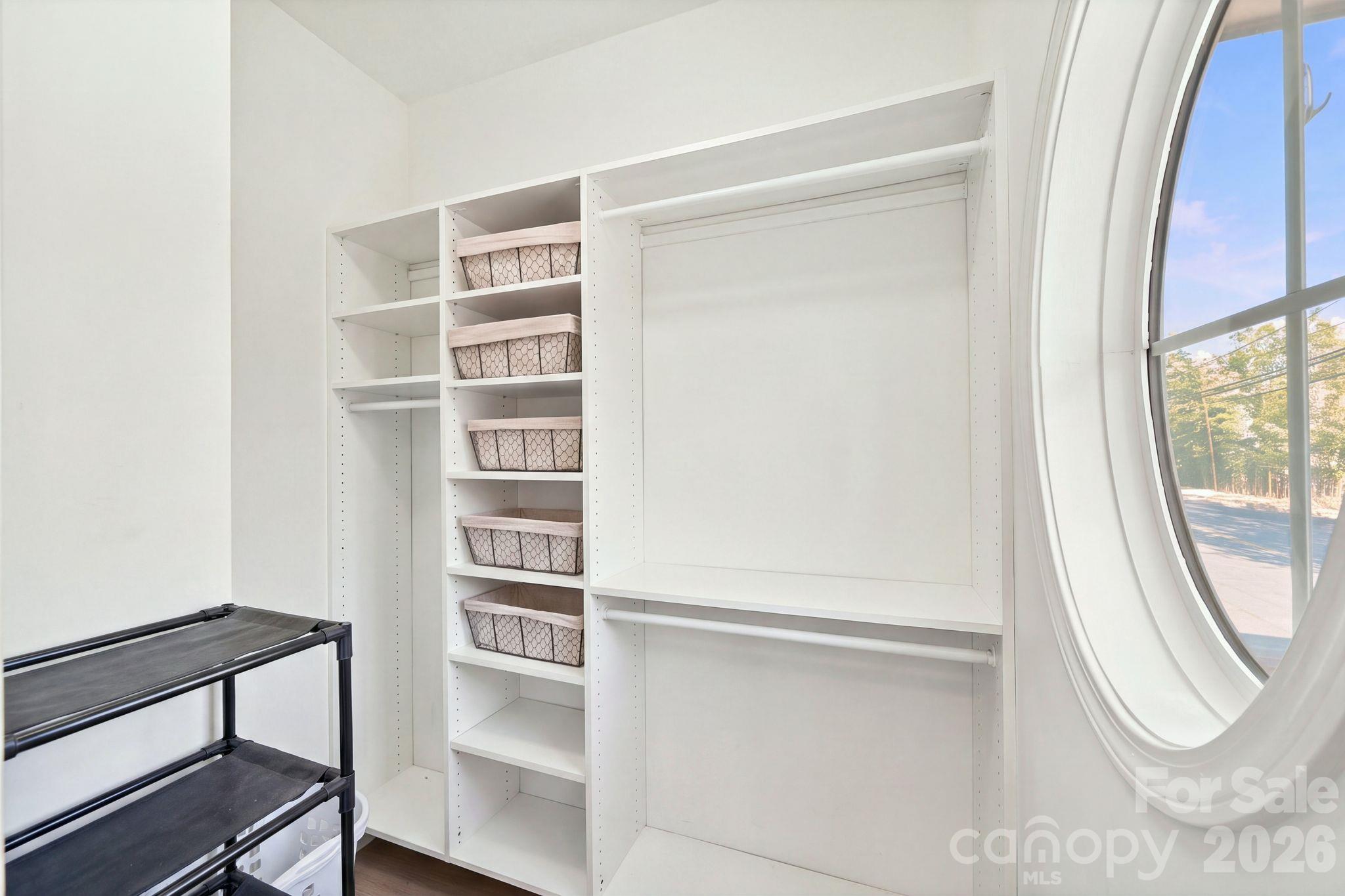 Primary closet - 4124 Walker Road, Charlotte