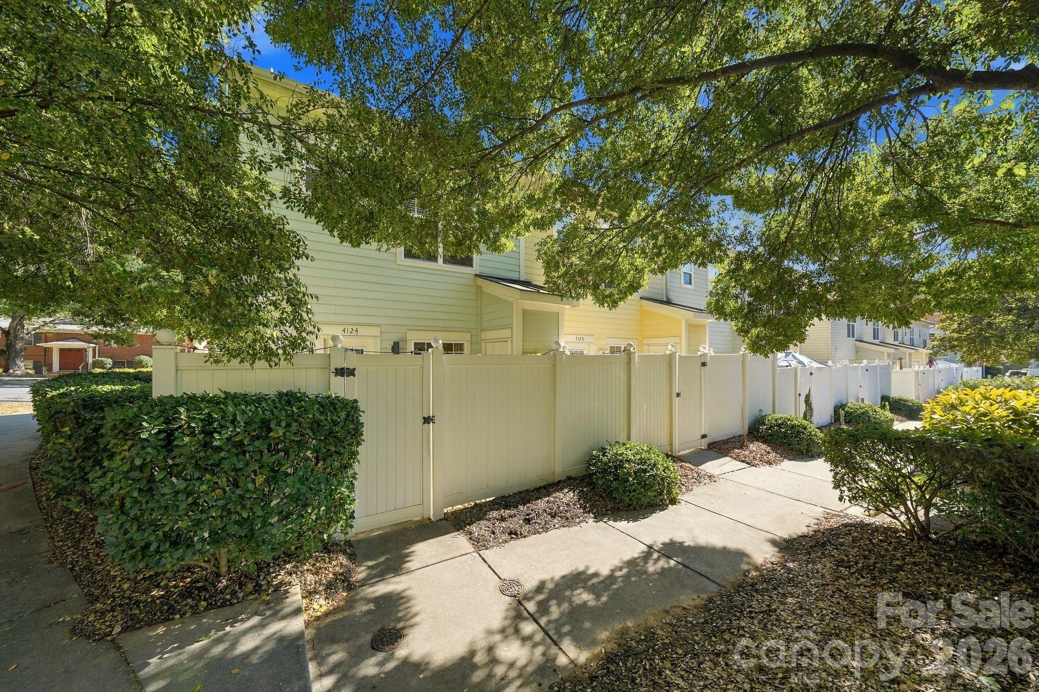 Back access from parking lot - 4124 Walker Road, Charlotte