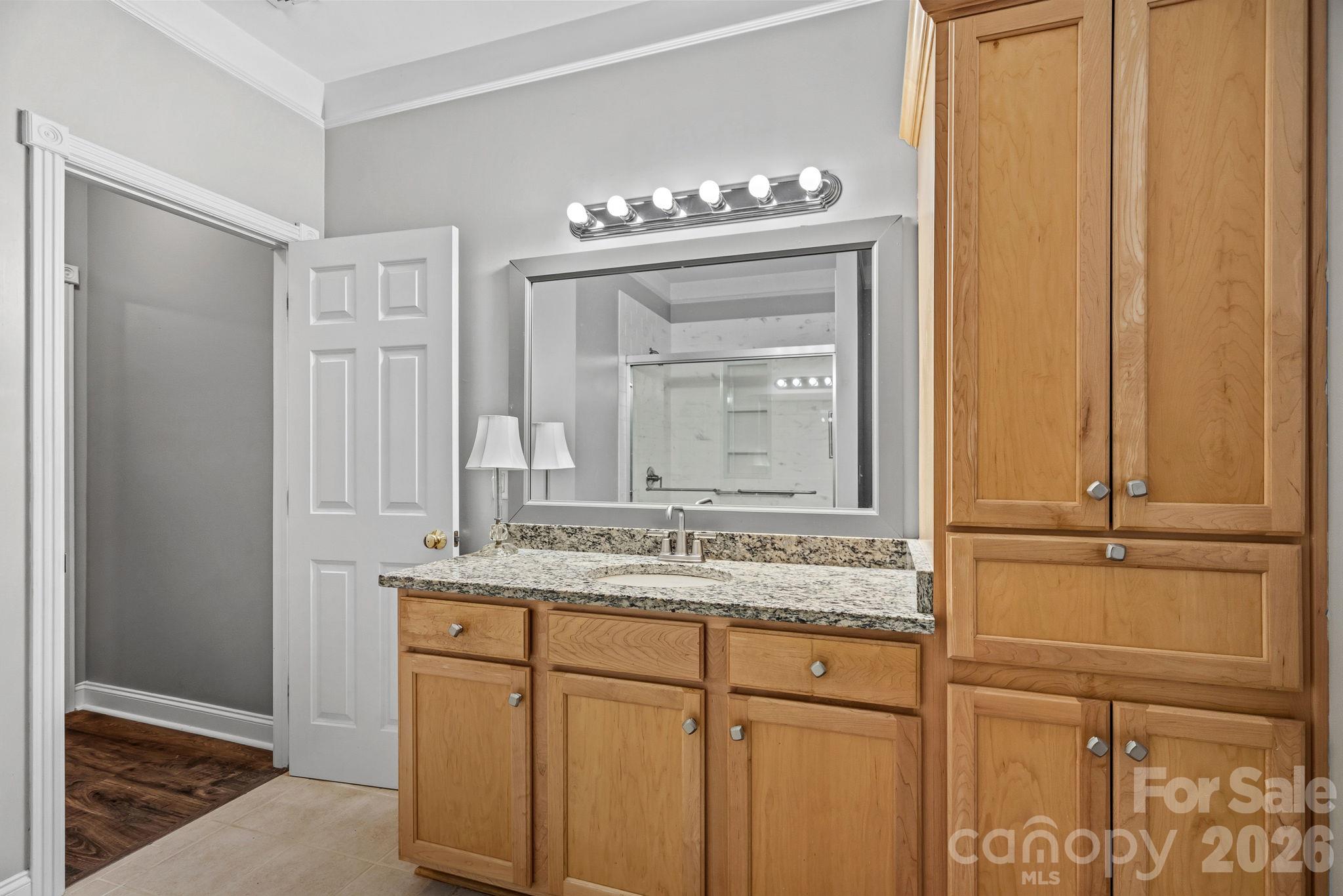Primary Bath - 14951 Alexander Place Drive, Huntersville
