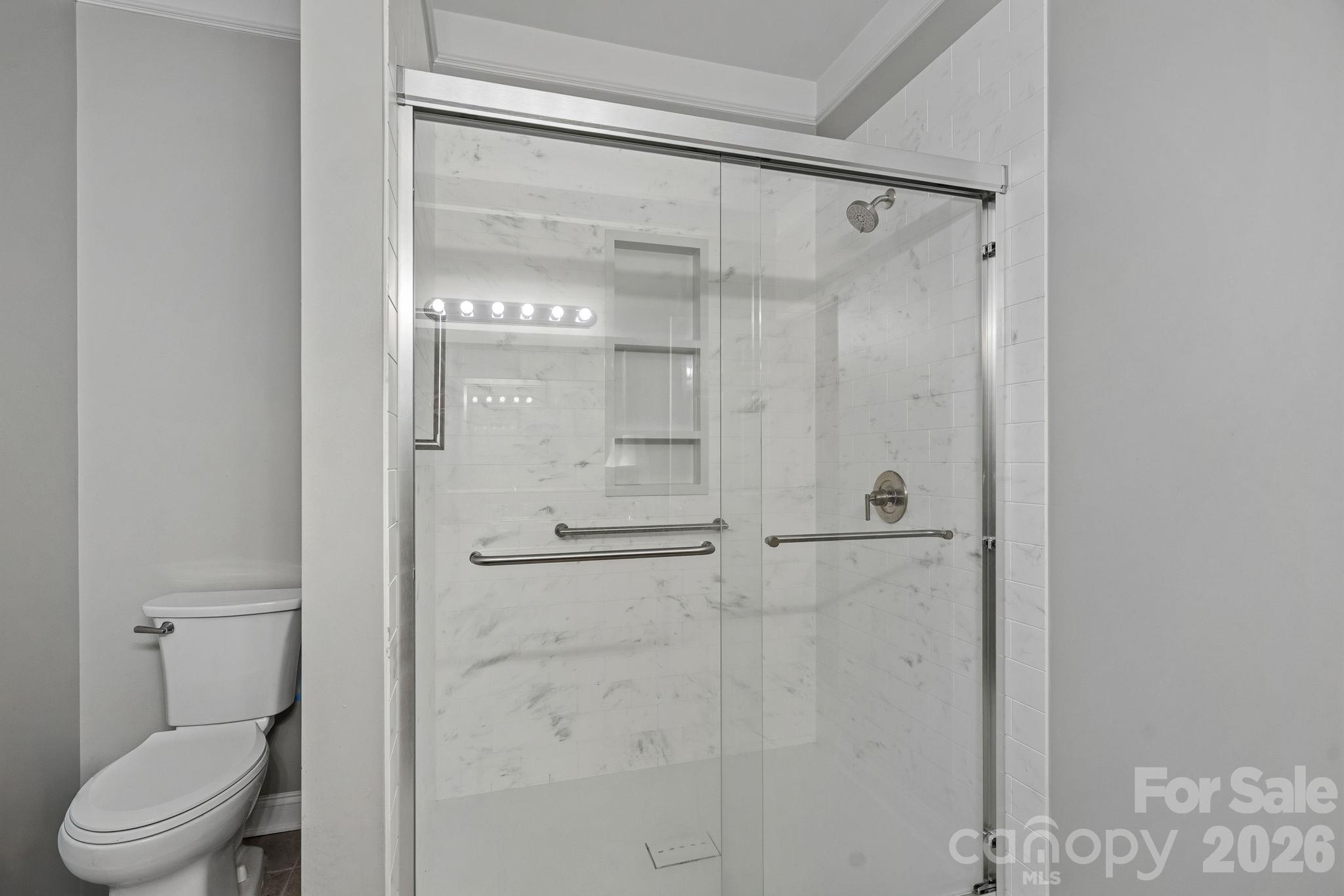 Primary Bath - 14951 Alexander Place Drive, Huntersville