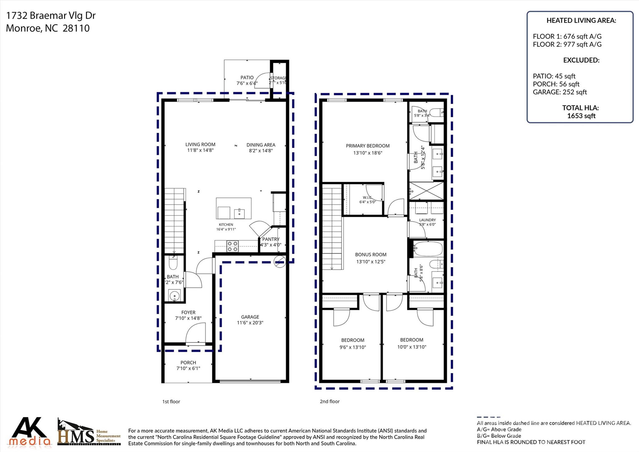 Townhouse at 1732 Braemar Village Drive, Monroe, photo 25 of 25